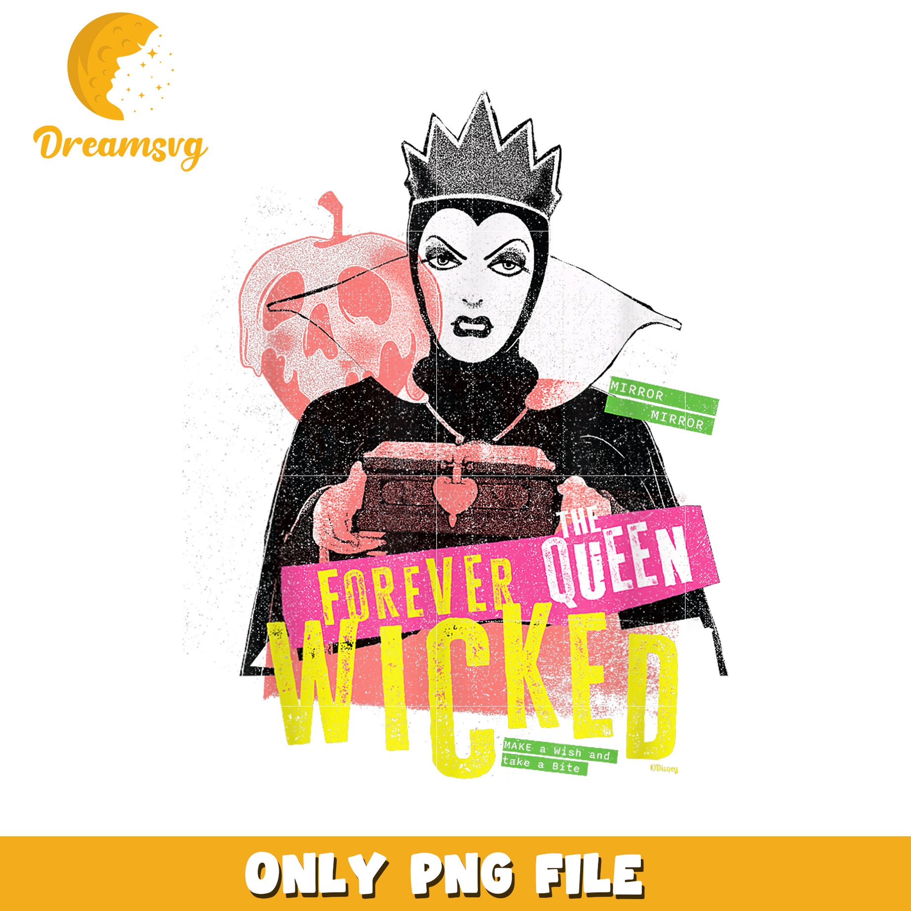 Disney Villains Snow White Evil Queen png, disney png, disney villains png