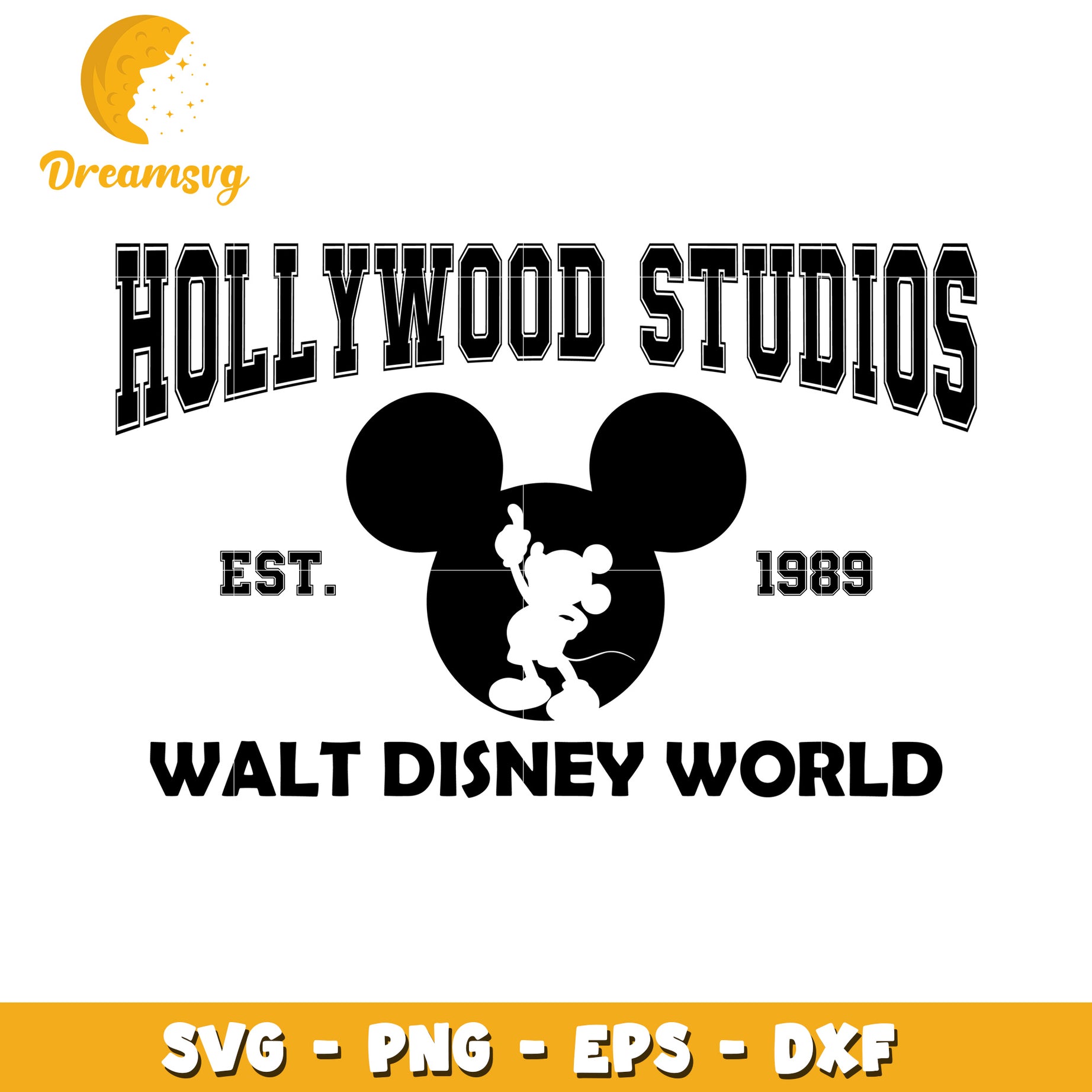Disney World Hollywood Studios SVG