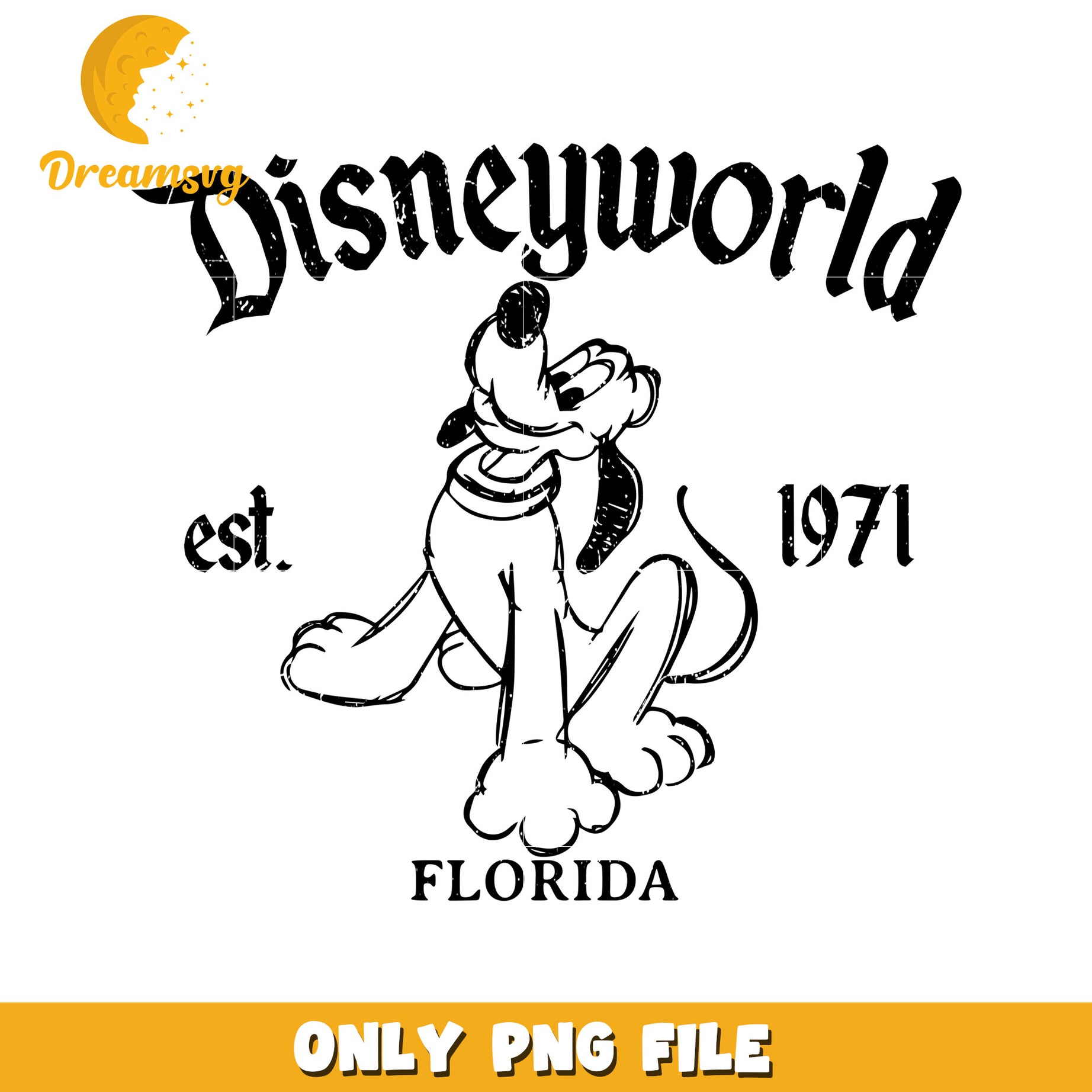 Disney World Pluto PNG Image