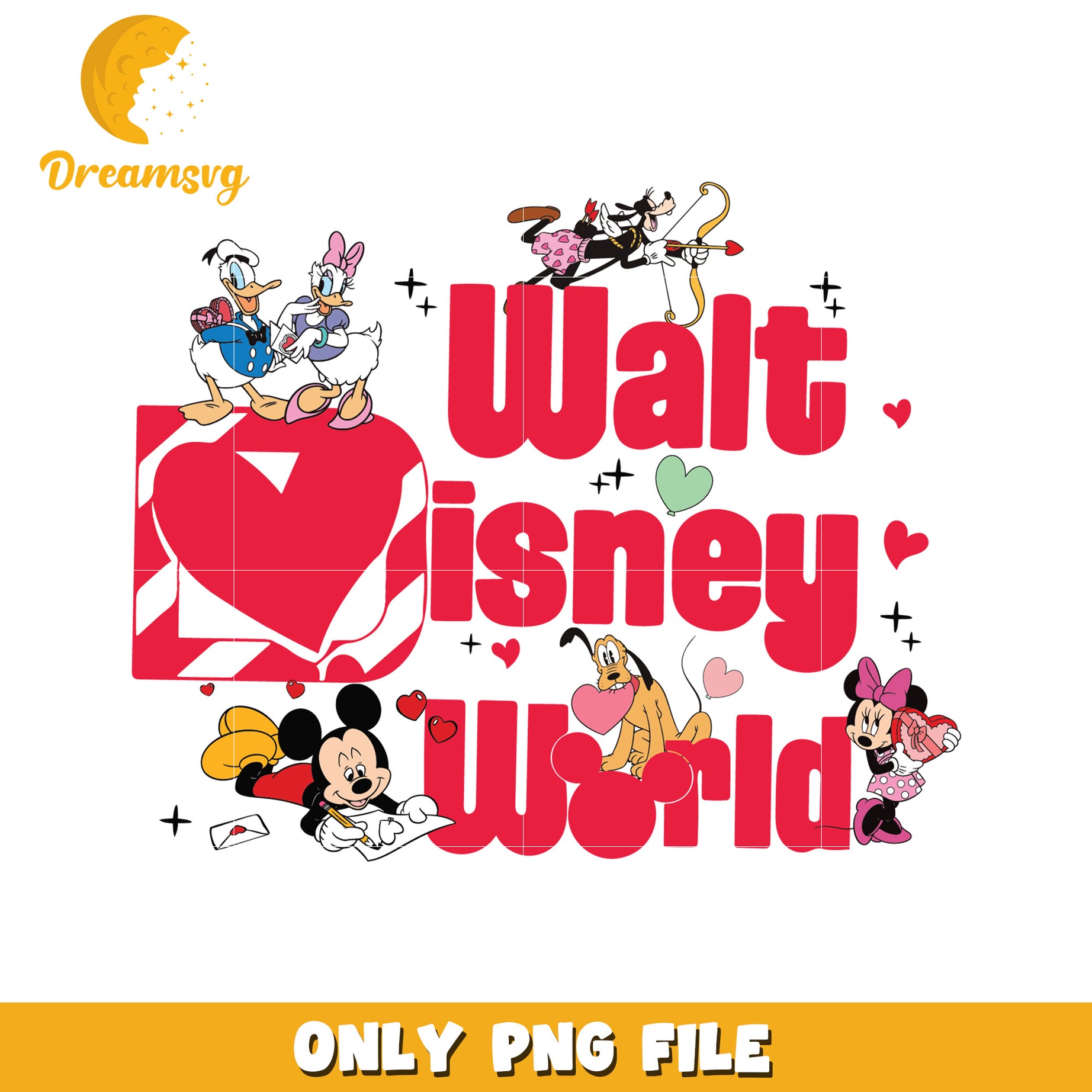 Disney World Valentine PNG