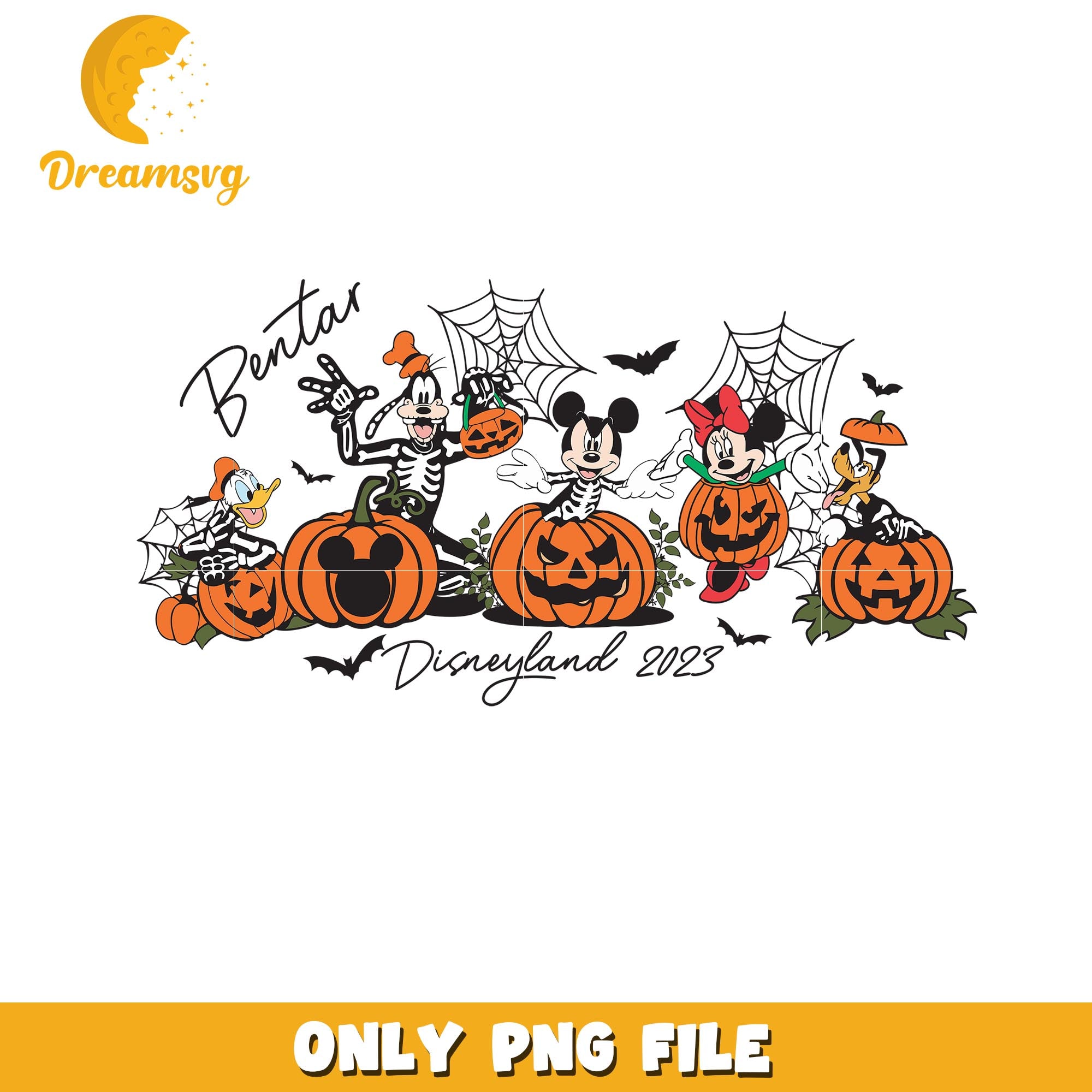 Disney Bentar, Disneyland halloween friends png, Disney cartoon characters png