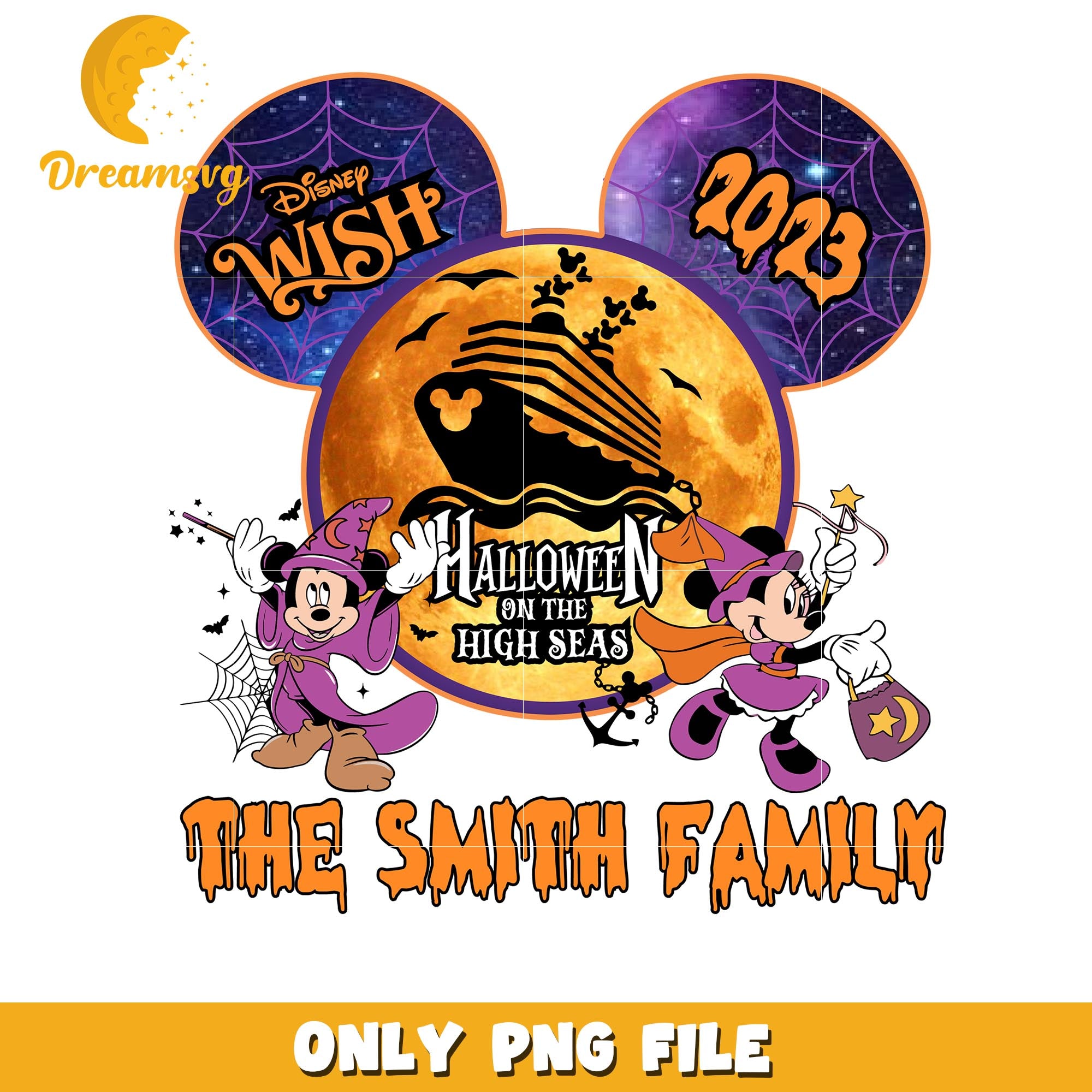 Disney halloweeen wish Mickey ears, Disney cartoon halloween friends png