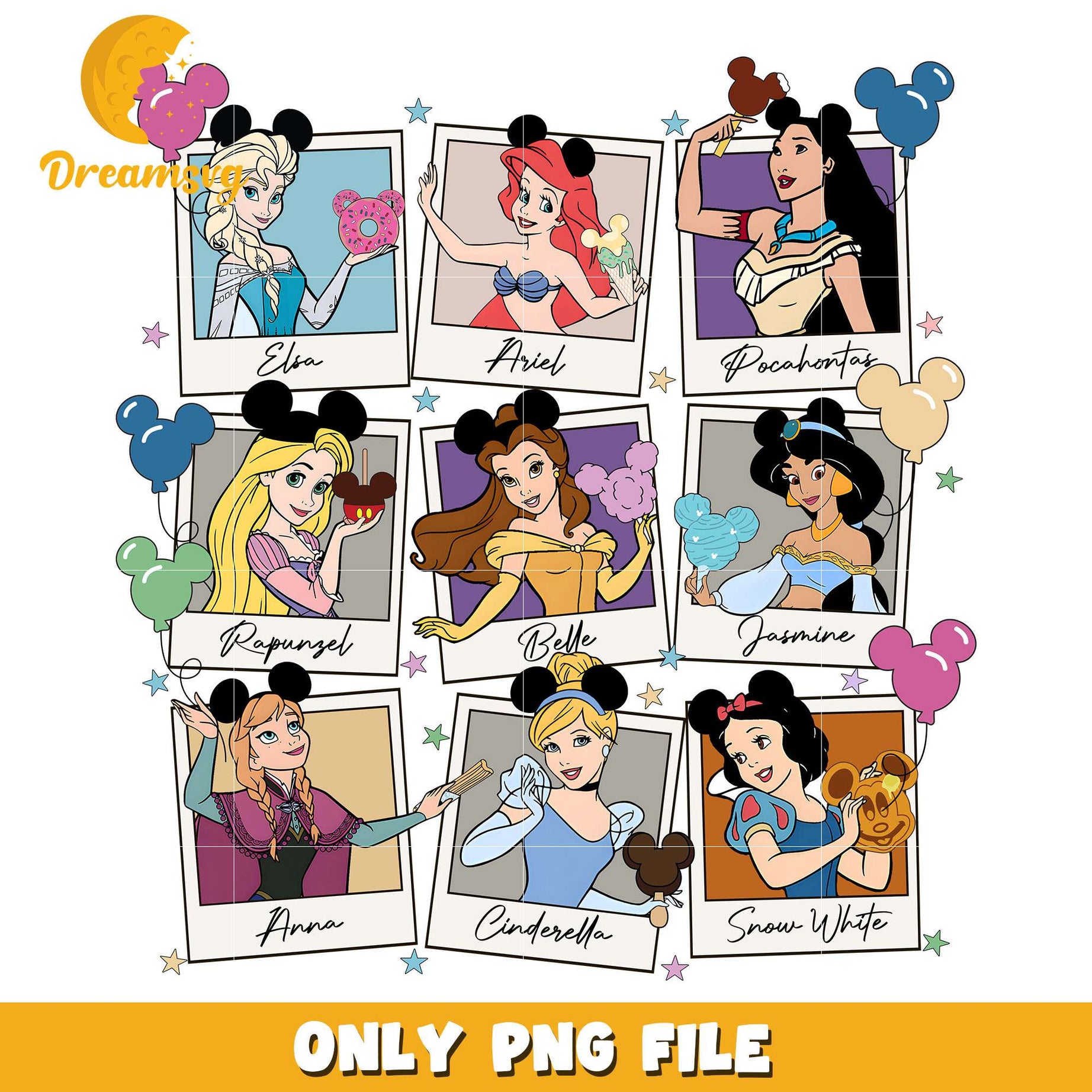 Disney princess mickey mouse png, magical time png, christmas png