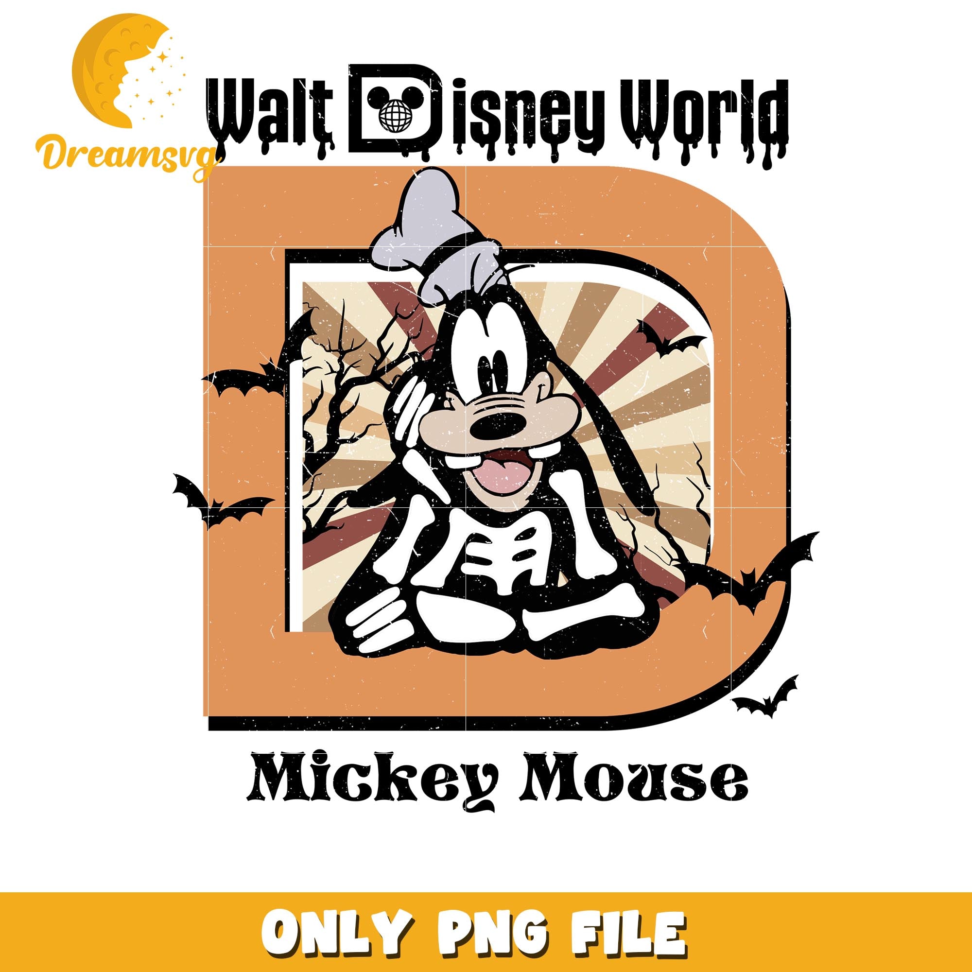 Disney world halloween skeleton Goofy png Disney friends halloween vibes png