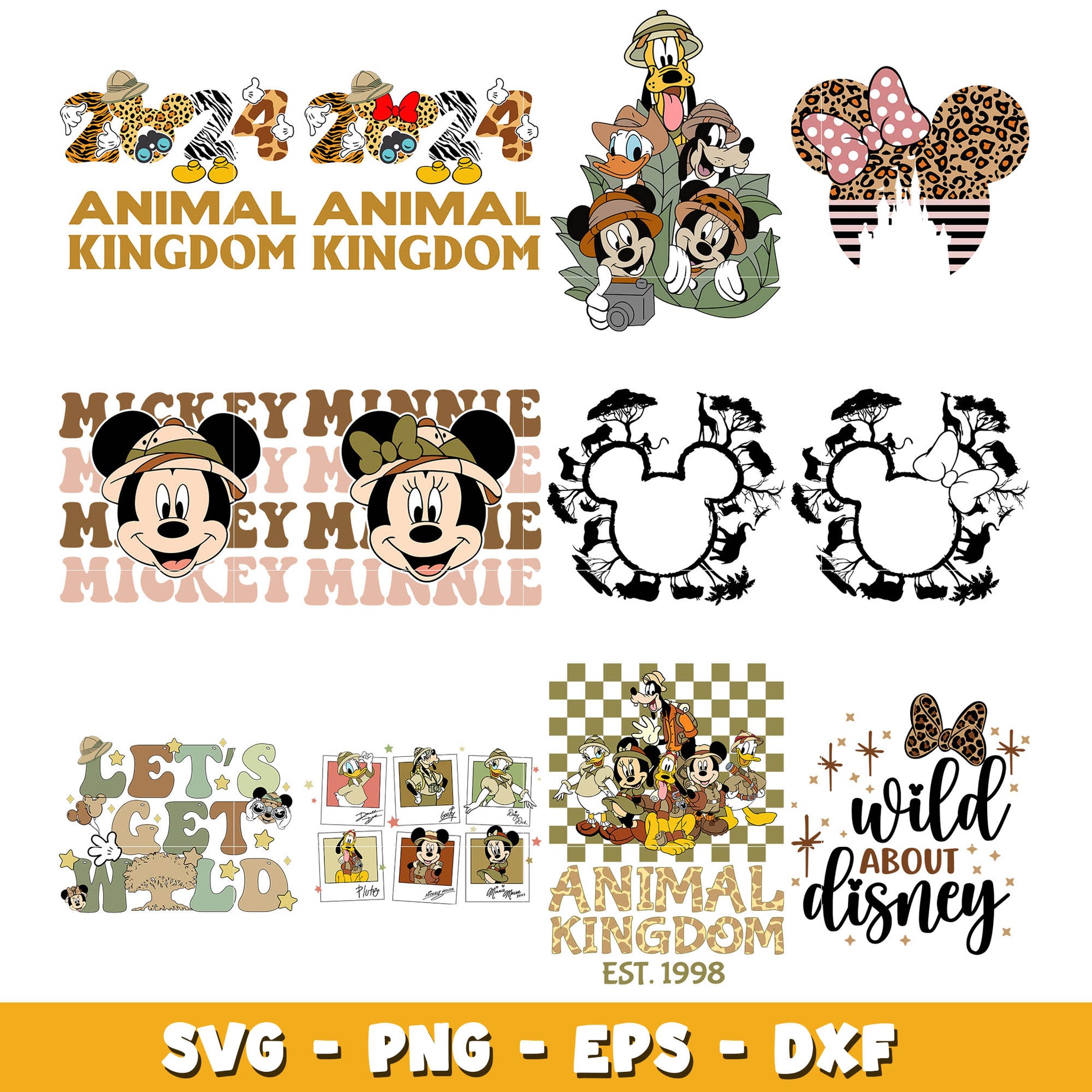 Disney animal kingdom svg bundle, Disney animal kingdom svg, Disney svg