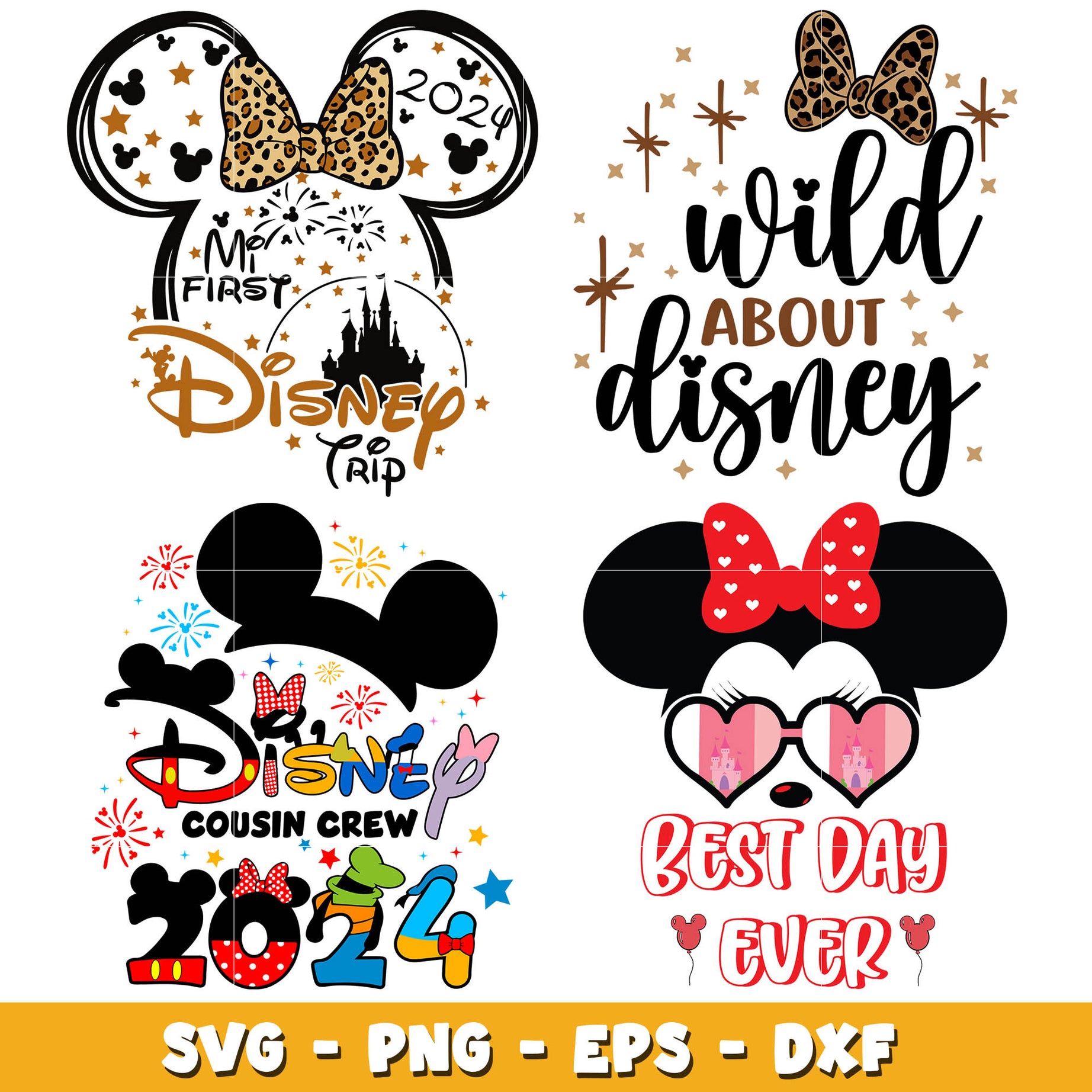 Mickey wild about disney svg bundle, Disney animal kingdom svg, Disney svg