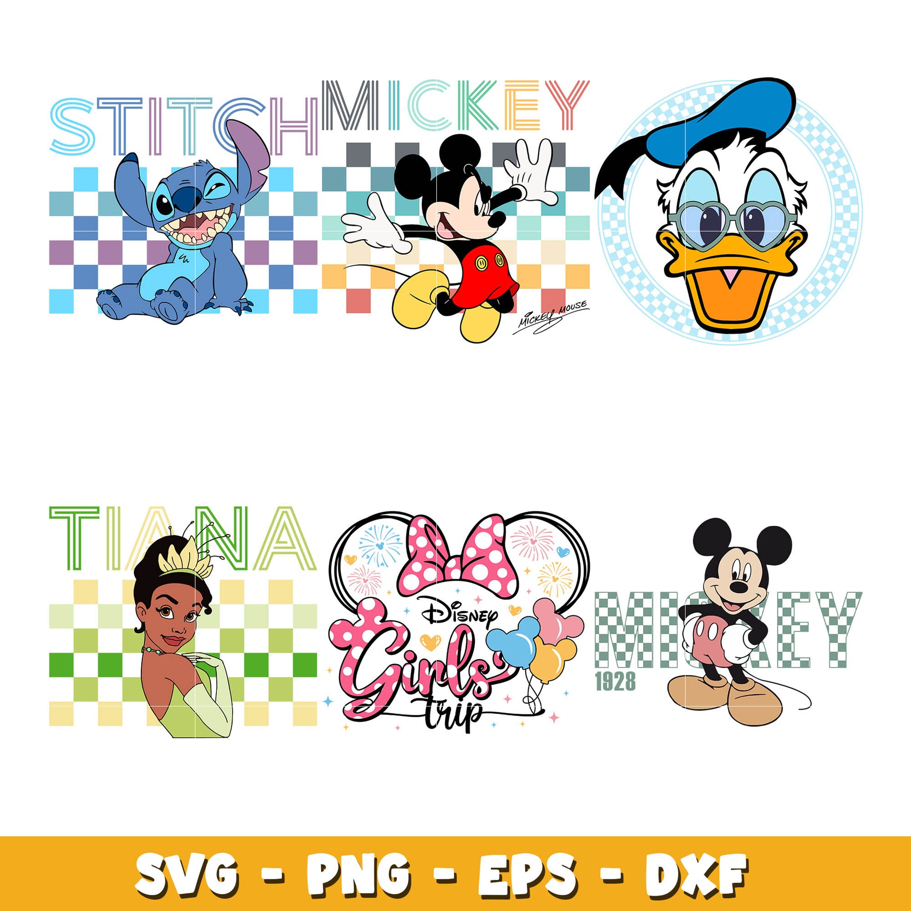 Mickey disney friends svg bundle, Disney mickey svg, Disney svg