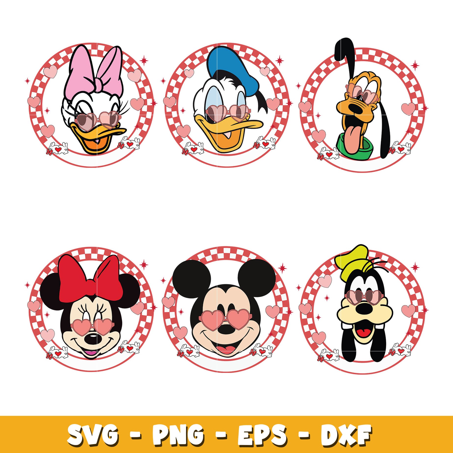 Mickey disney friends cruise svg bundle, Disney mickey svg, Disney svg