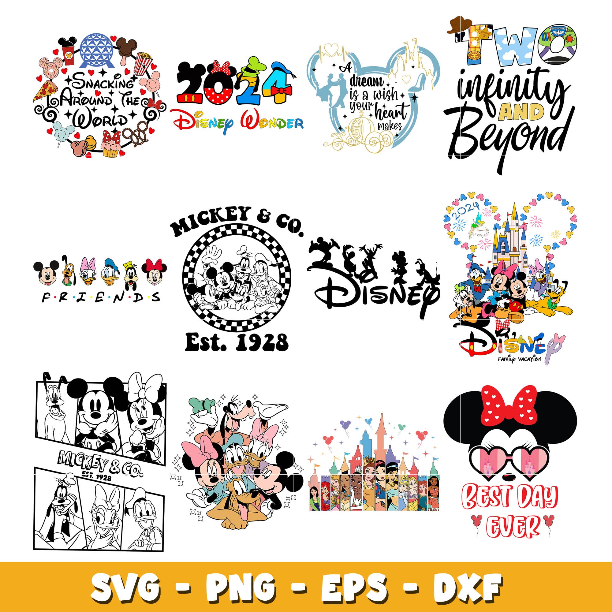 Mickey infinity and beyond svg bundle, Disney mickey svg, Disney svg