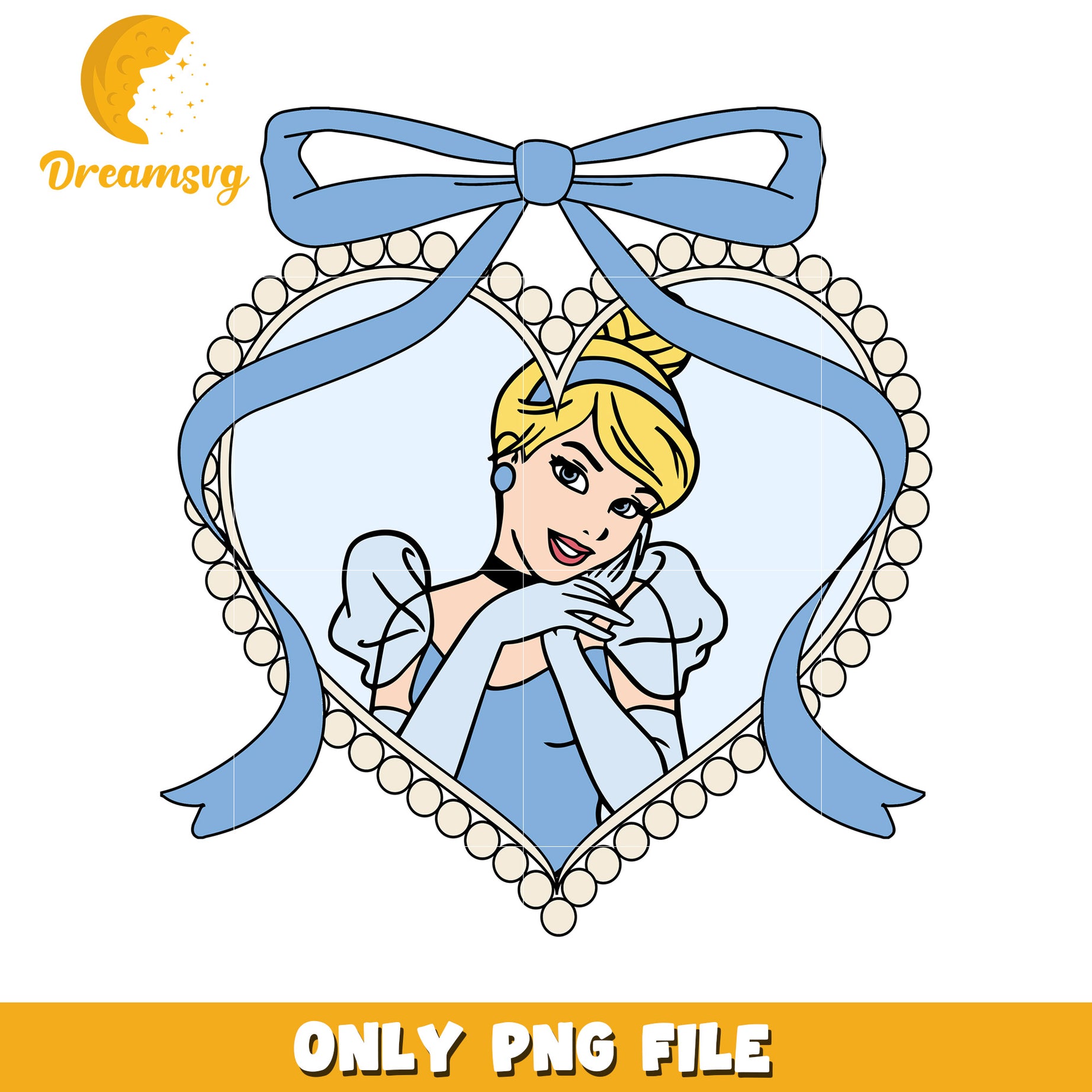 Disney cinderella picture frame bowtie design png, disney characters png, disney princess png