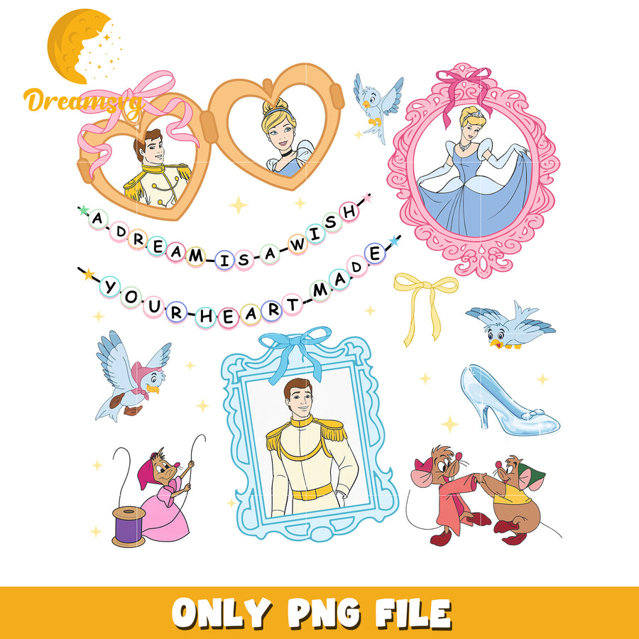 Disney cinderella prince characters design png, cinderella pincess png, disney movie png