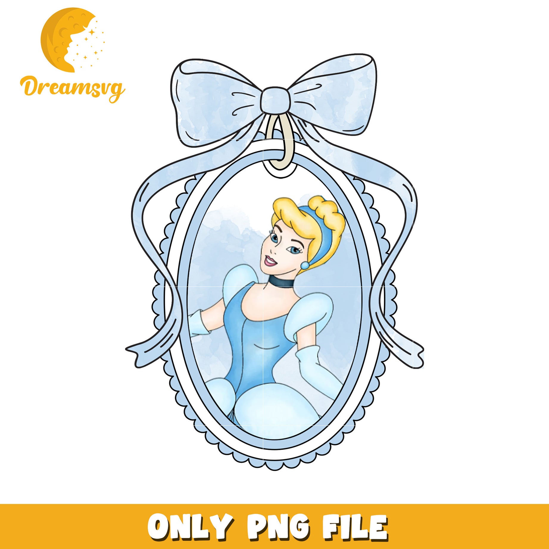 Disney cinderella princess nmovie picture frame design png, pincess png, disney movie png