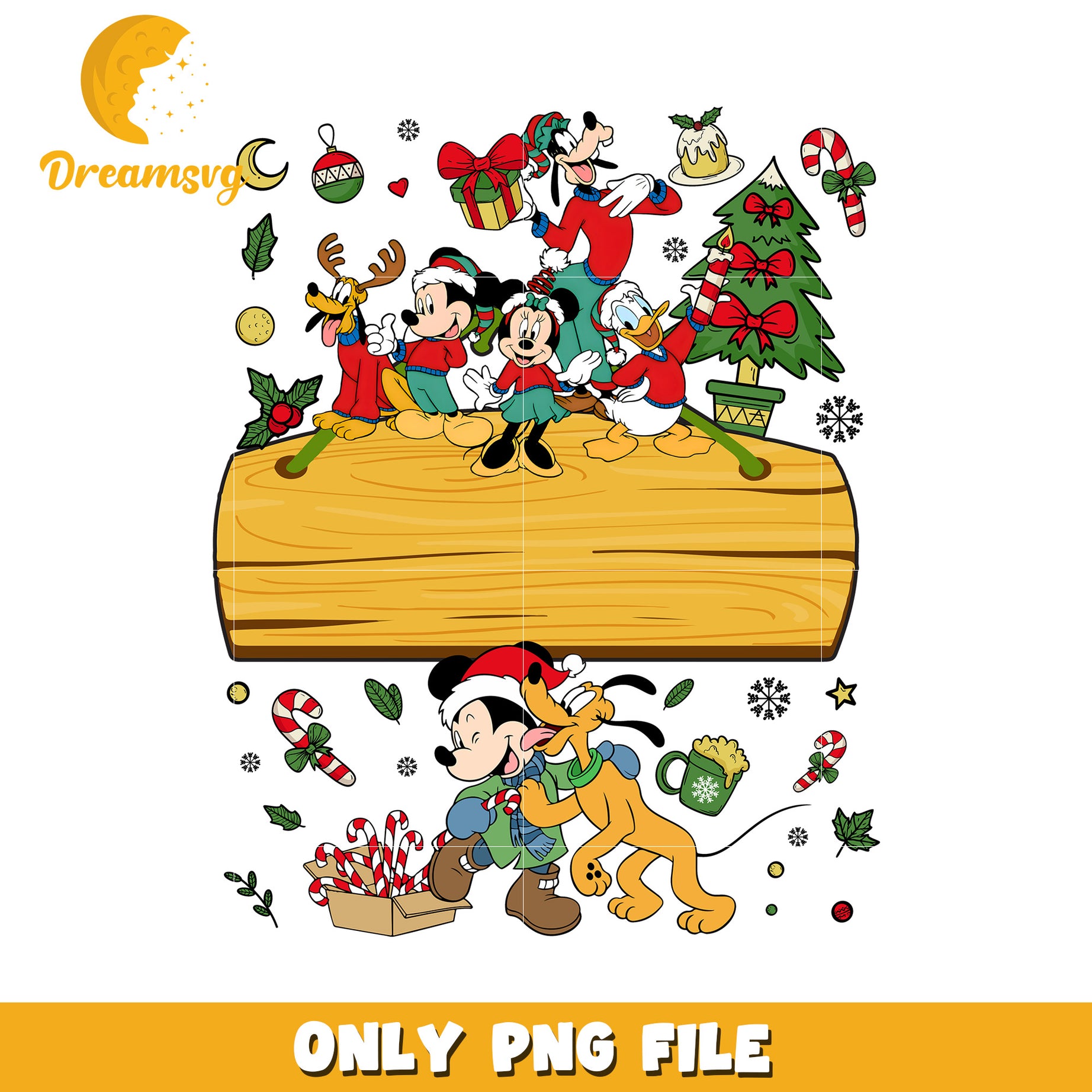 Disney friends custom name png, disney spirit png, cozy disney png