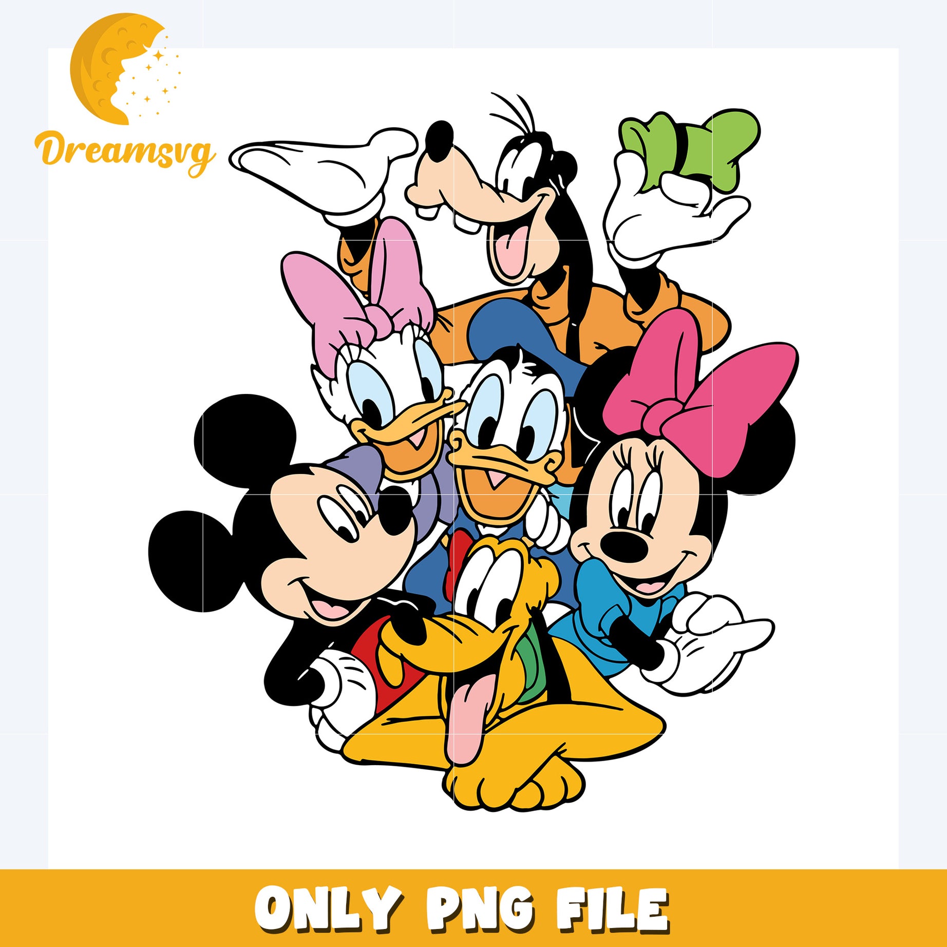 Disney friends design png, disneyland png, disney movies png