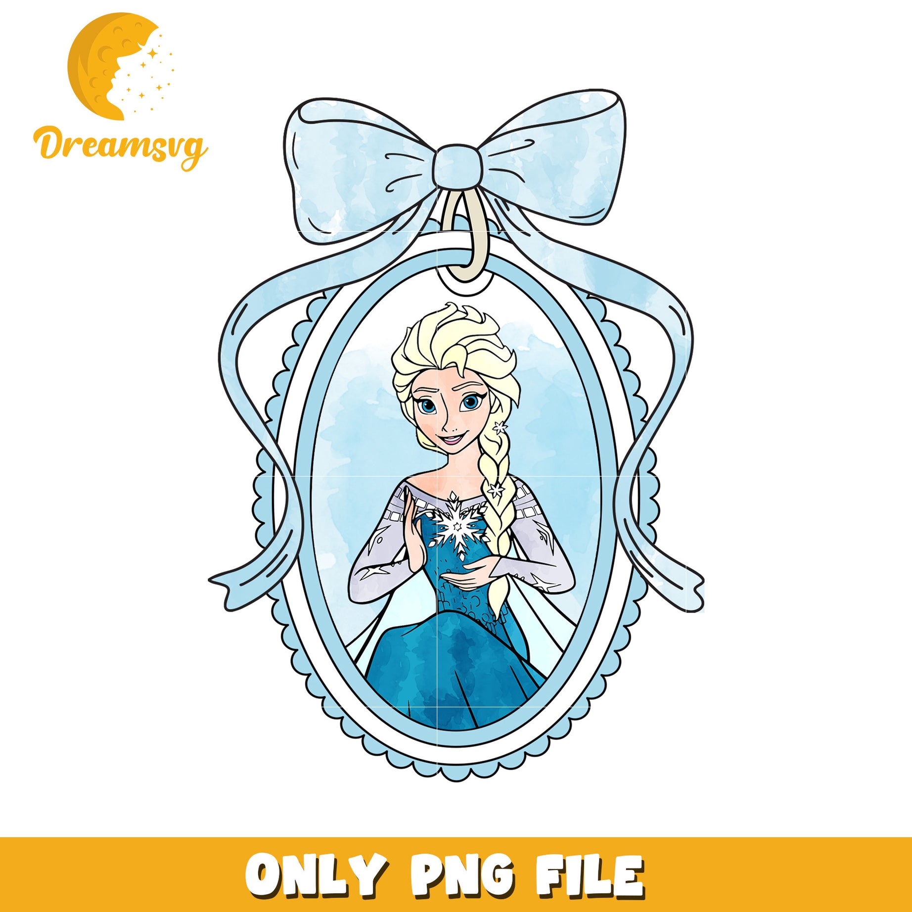 Disney frozen movie picture frame design png, pincess png, disney movie png