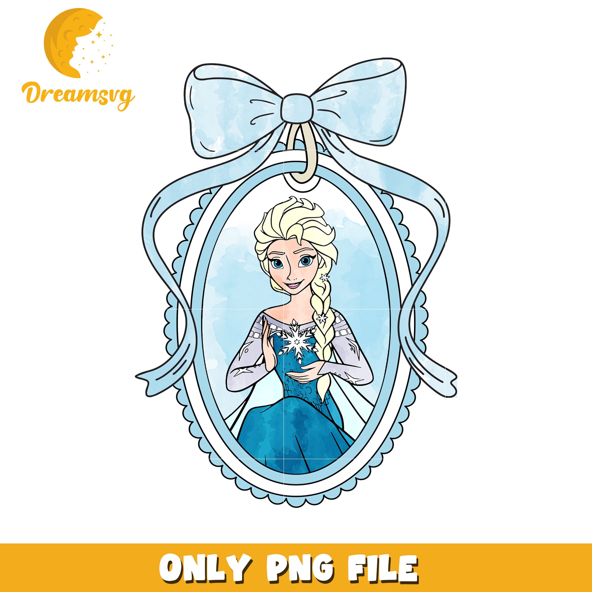 Disney frozen movie picture frame design png, pincess png, disney movie png