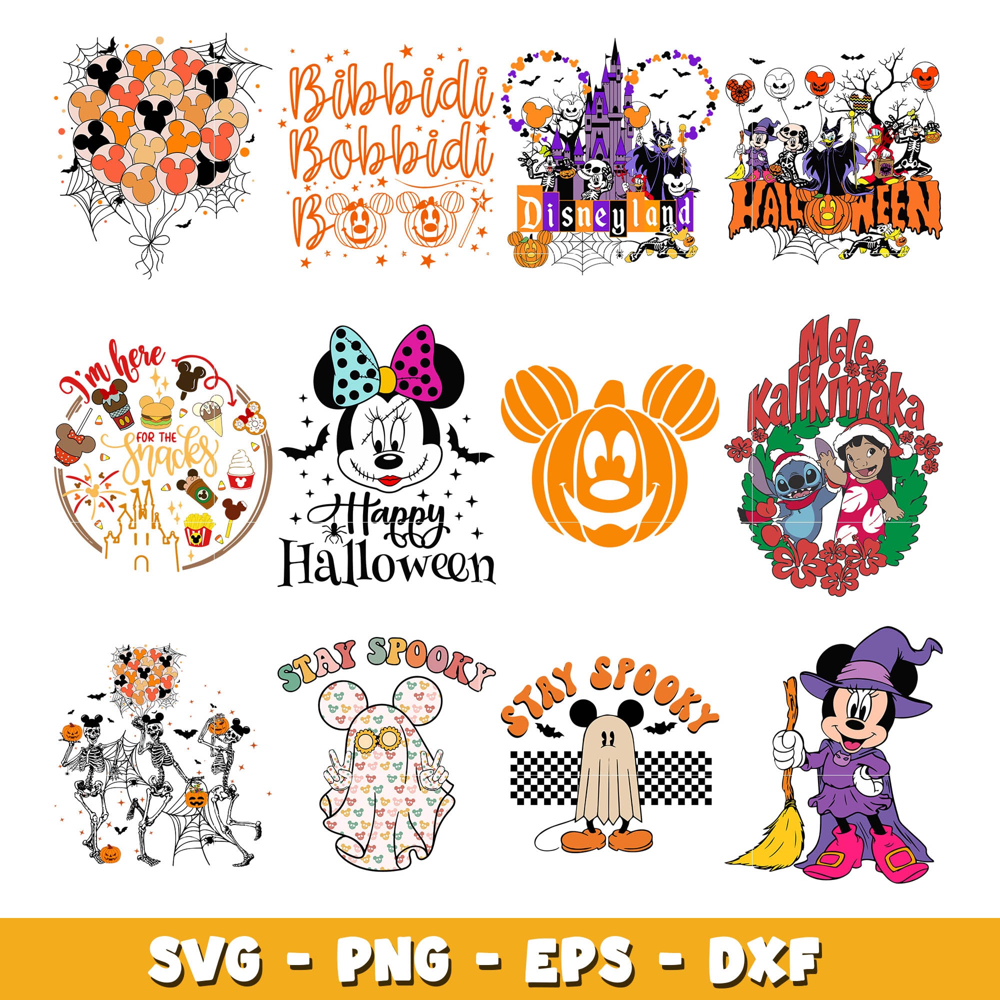 Mickey Halloween discount Bundle