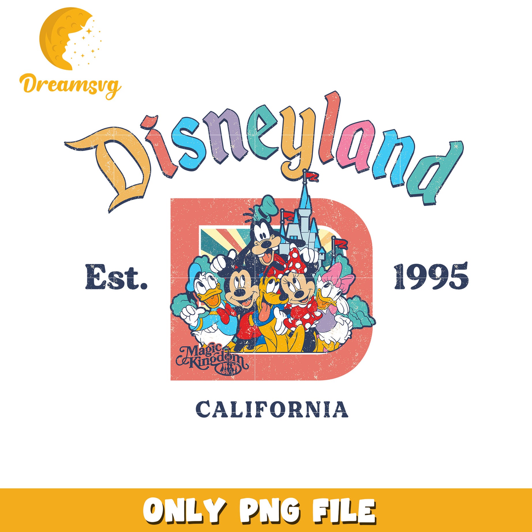 Disneyland PNG 1995 Characters