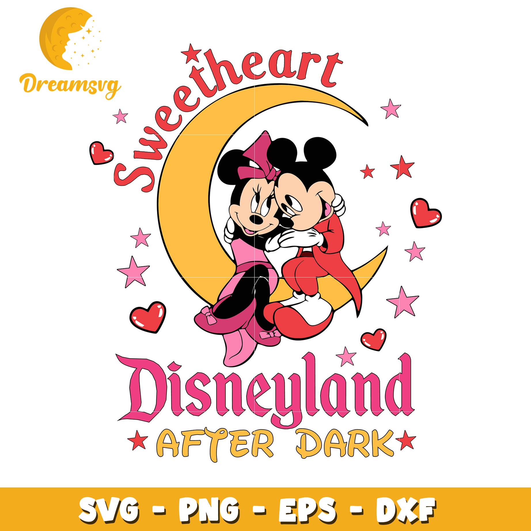 Disneyland Sweetheart SVG Cut File