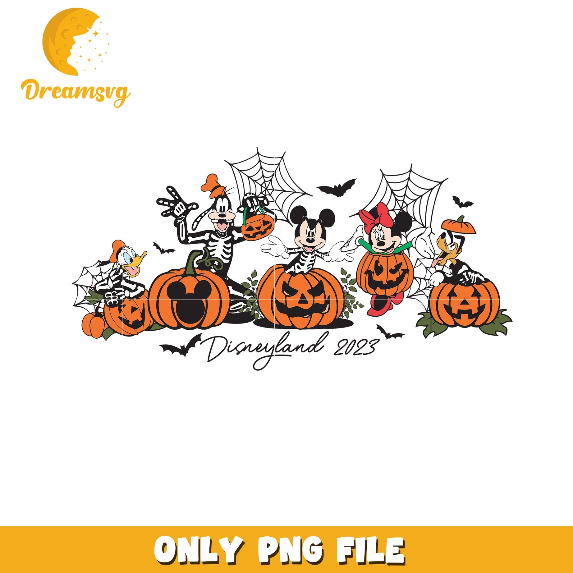 Disneyland 2023 halloween friends, Disney cartoon halloween friends png