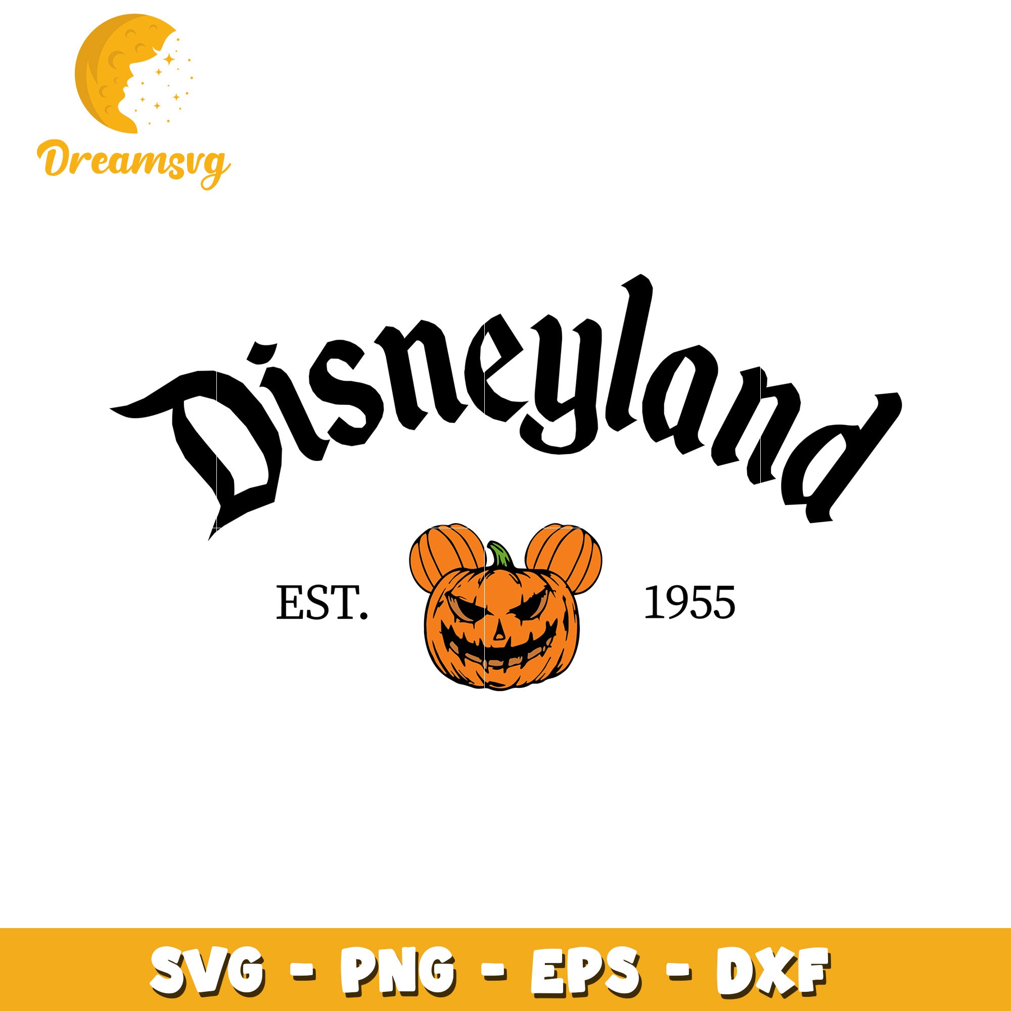Disneyland halloween pumpkin svg, Disney movies halloween svg