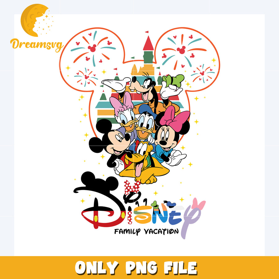 Disneyland family vacations png, funny catoons png, cartoon wallpaper png