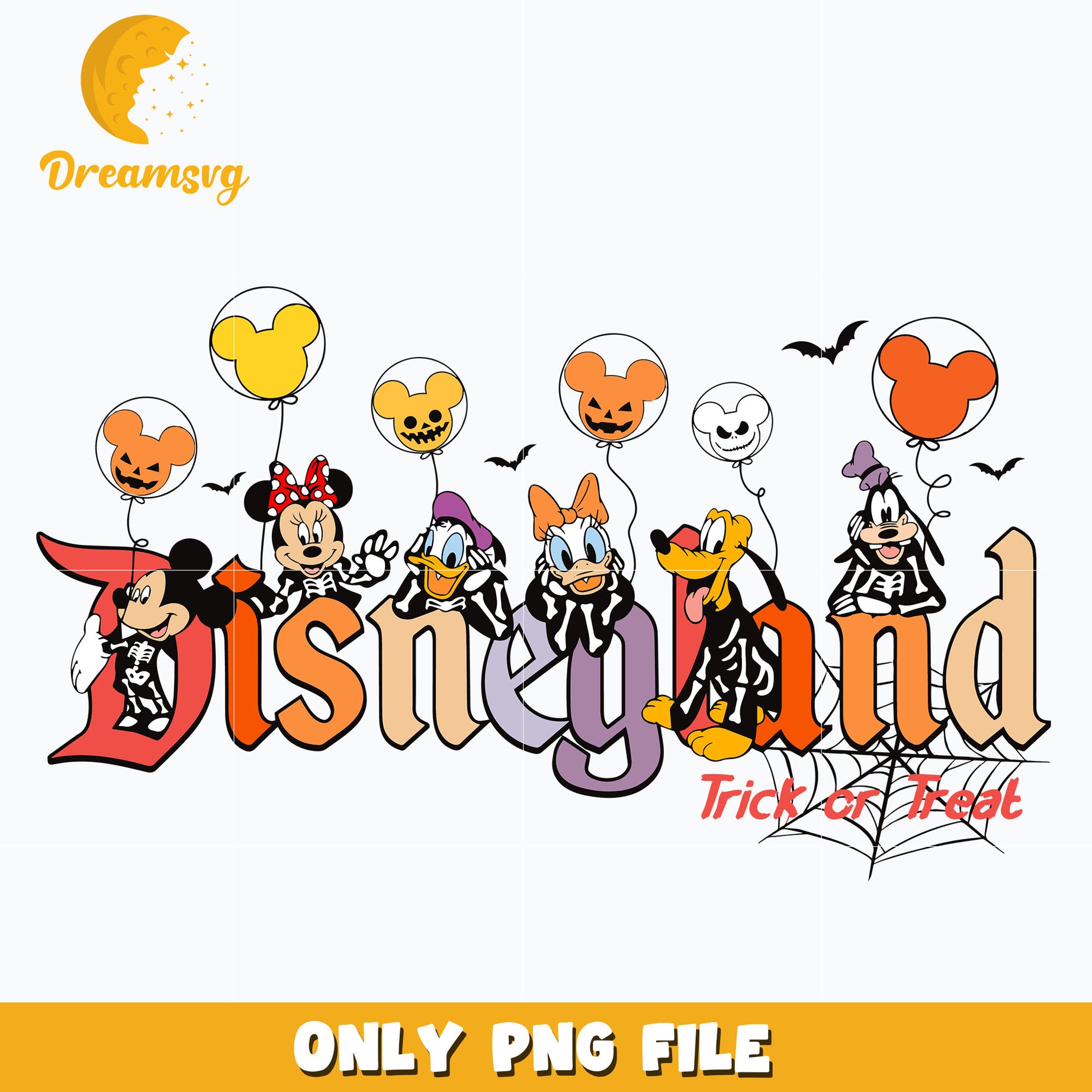 Disneyland mickey mouse halloween png