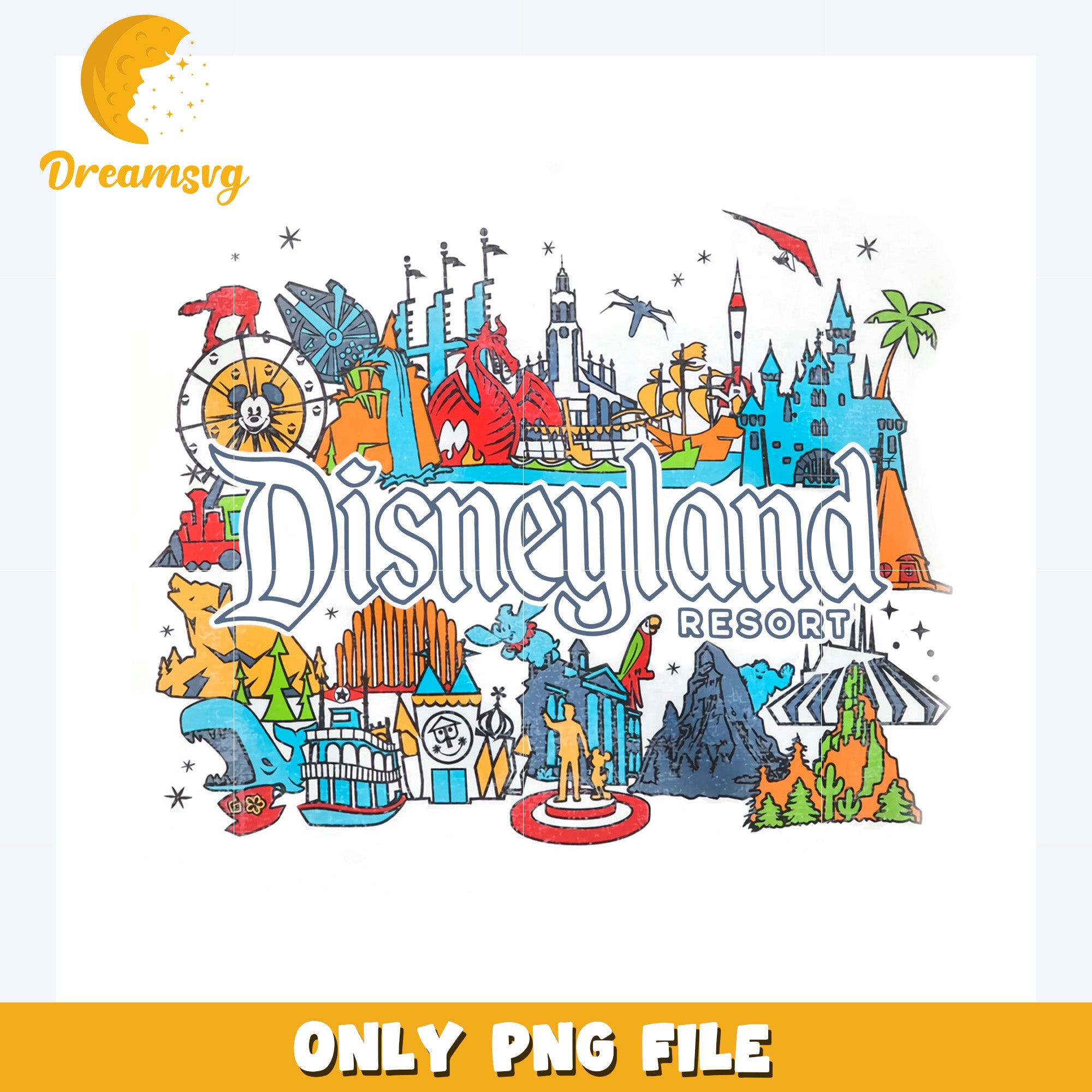 Disneyland resort png, disney characters png, disney cartoons png