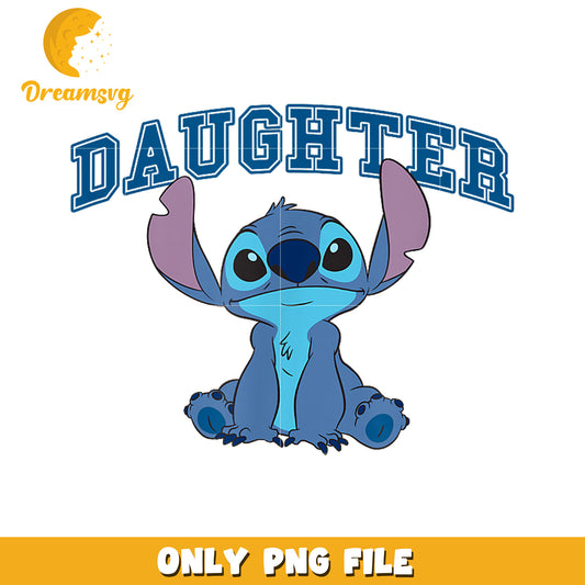 Disney lilo and stitch daughter stitch big chest png, daughter stitch png
