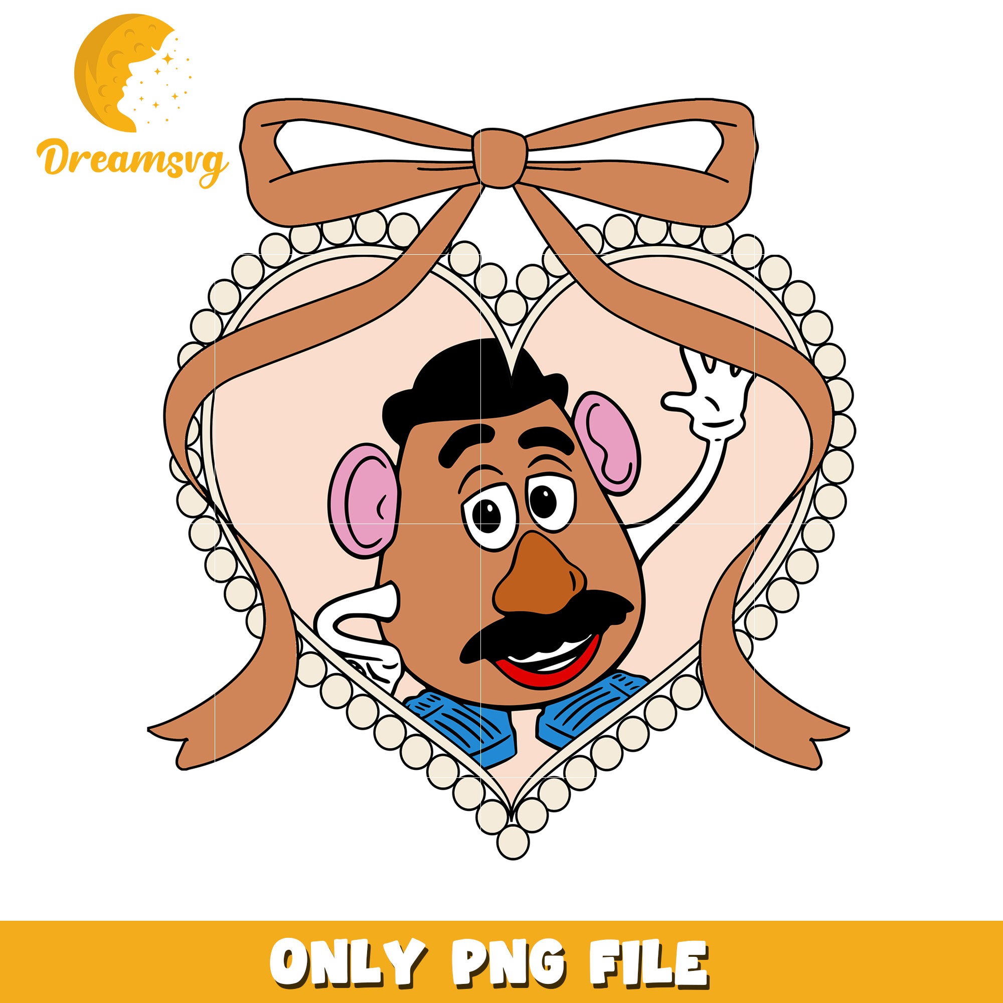 Disney mr potato head lightyear picture frame png, disney characters png, disney movie png