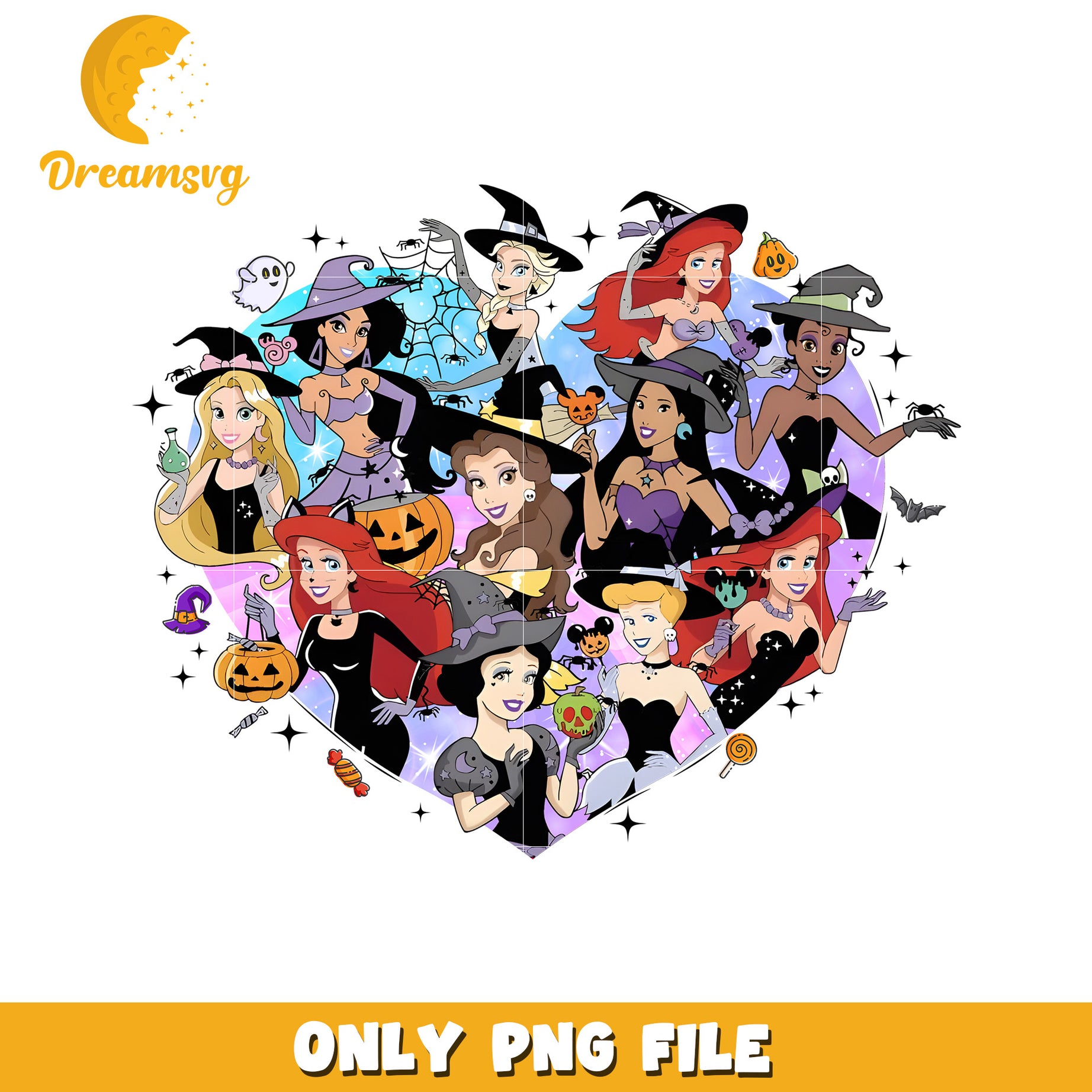 Disney princess halloween png, halloween costumes png, halloween movies png