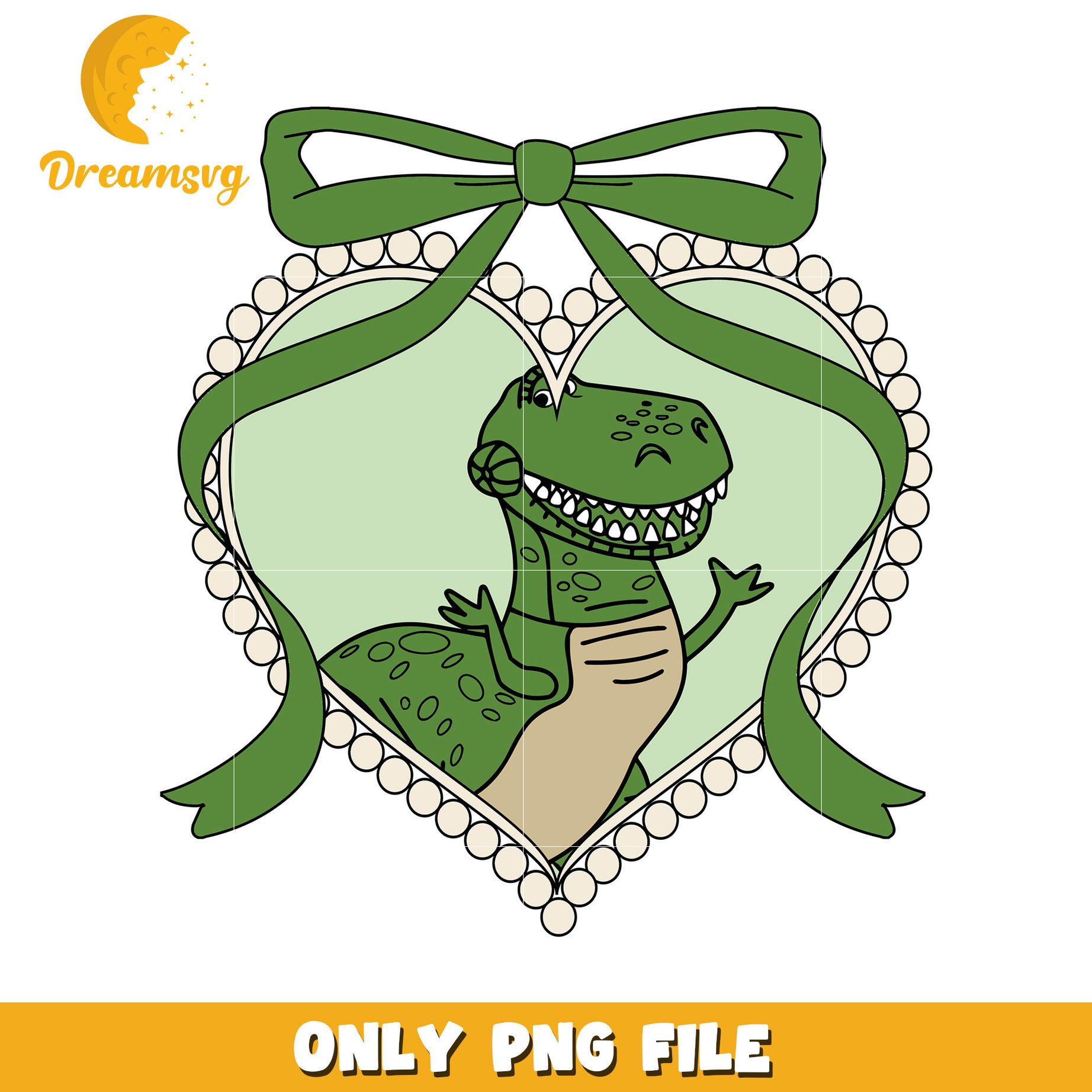 Disney rex picture frame png, disney characters png, disney movie png