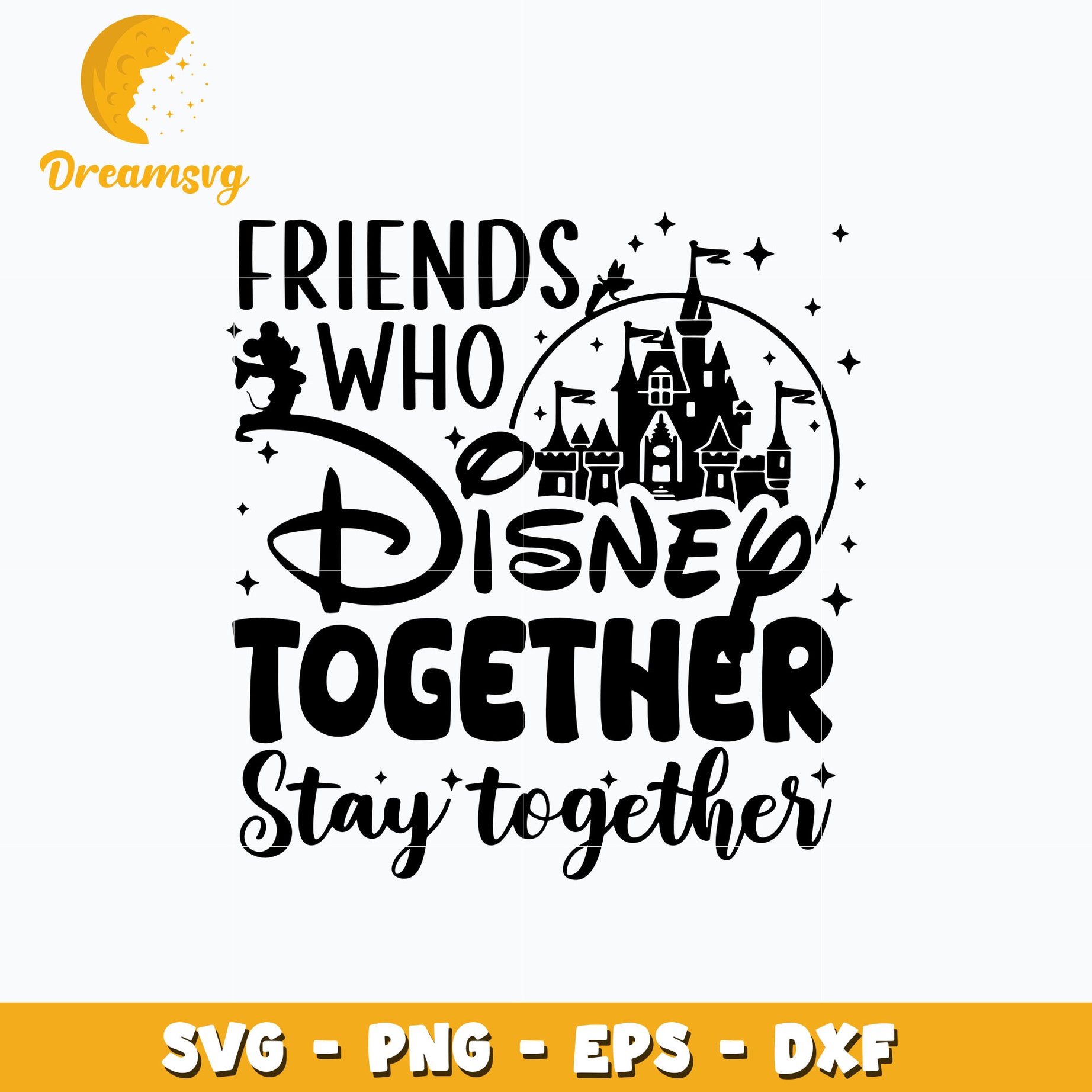 Family Who Disney Together svg, digital download