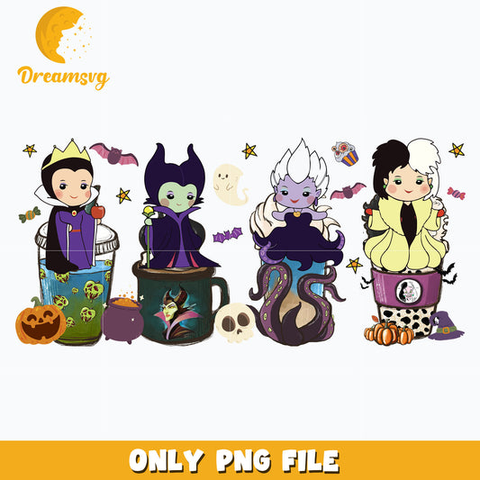 Disney villains halloween png