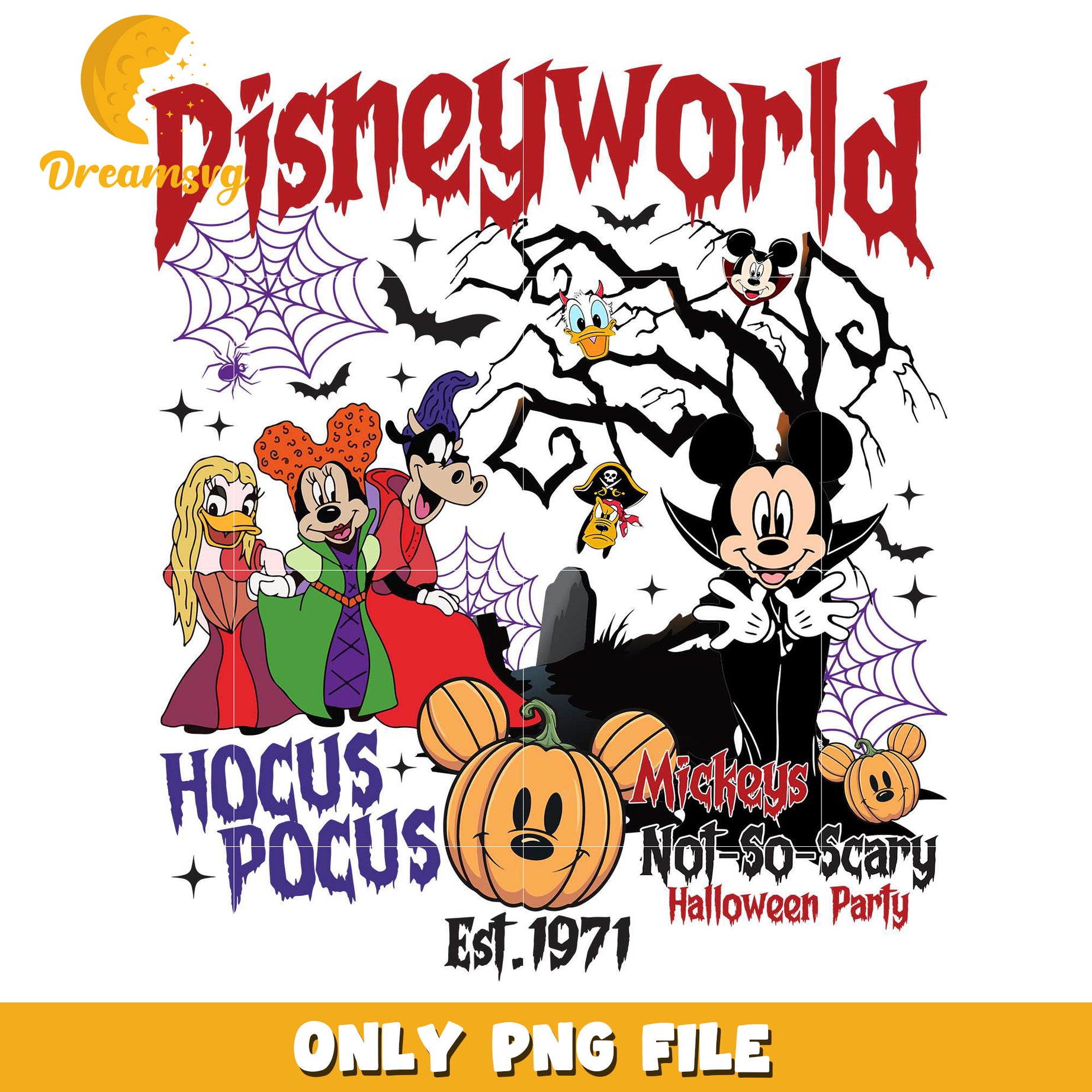 Disney world png, costumes in halloween​​​​ png, spooky season png