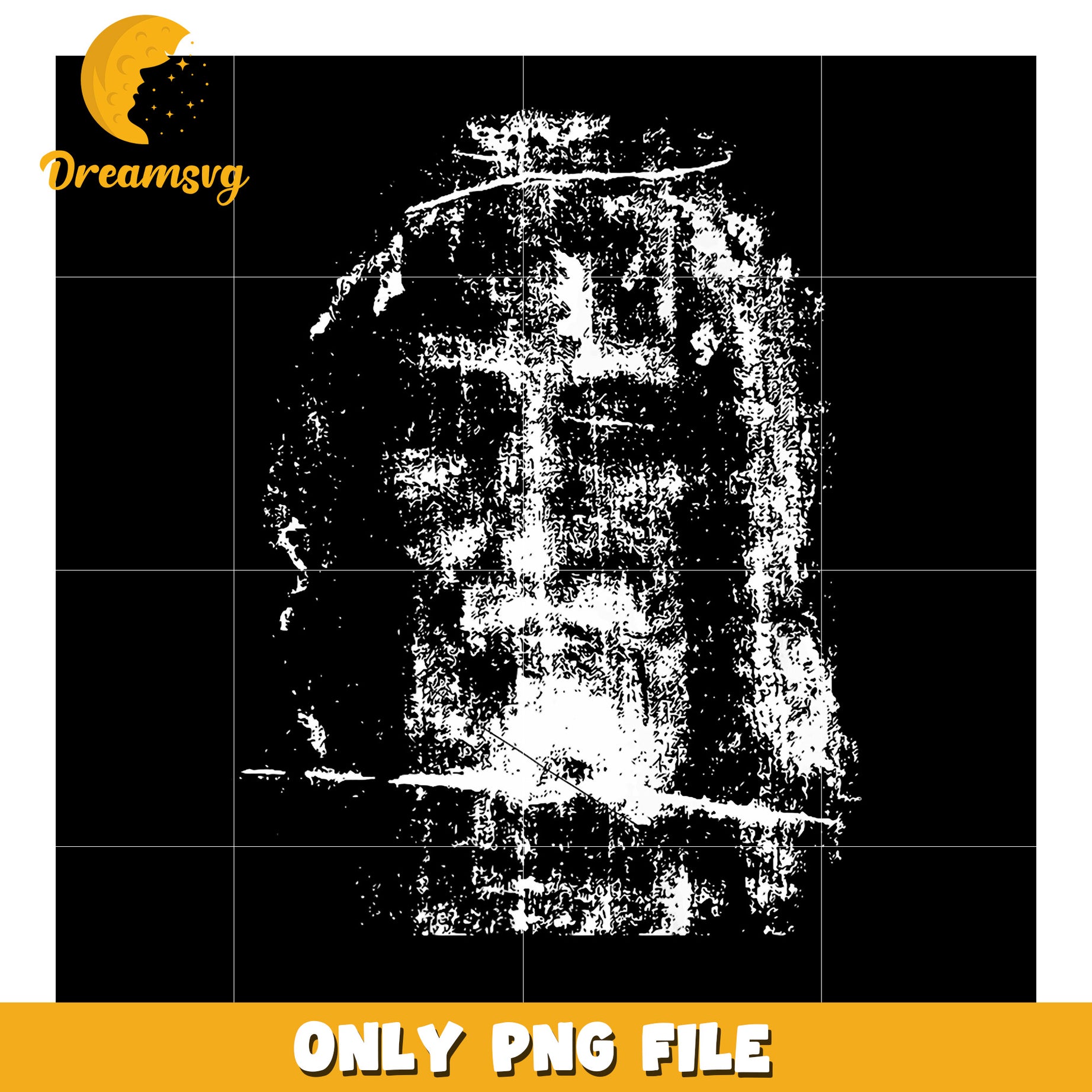 Distressed Texture PNG Design Element