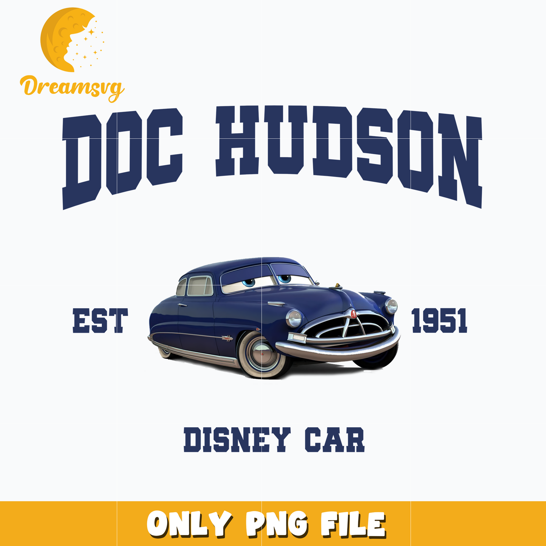 Doc Hudson Est 1951 png