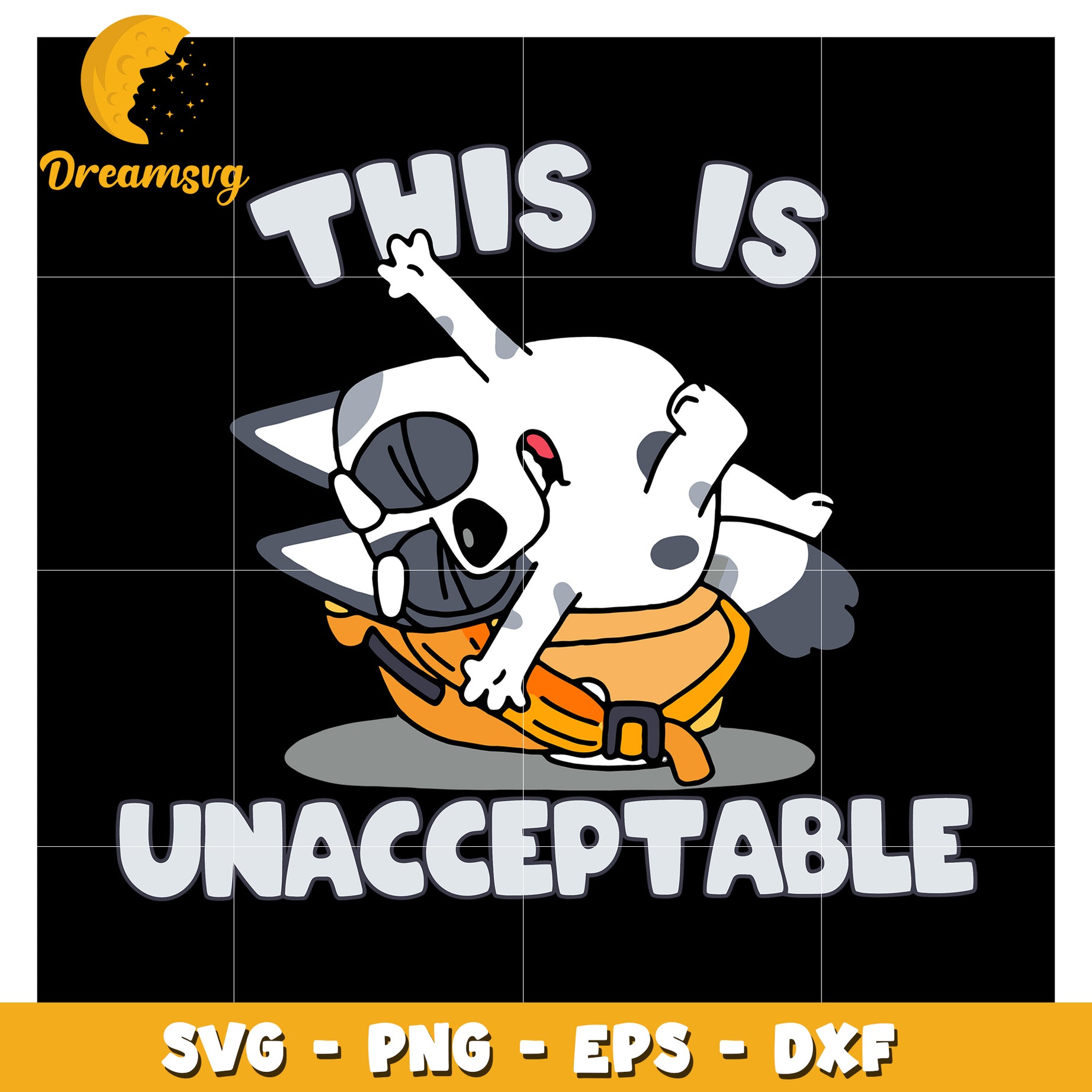 Dog Backpack SVG PNG EPS DXF Cut File