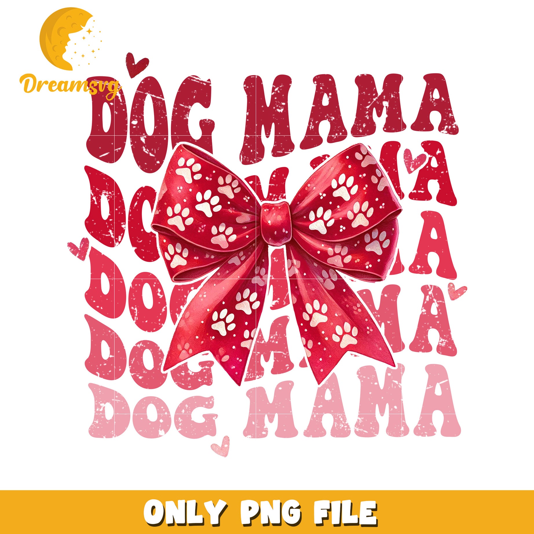 Dog Mama PNG Sublimation Design