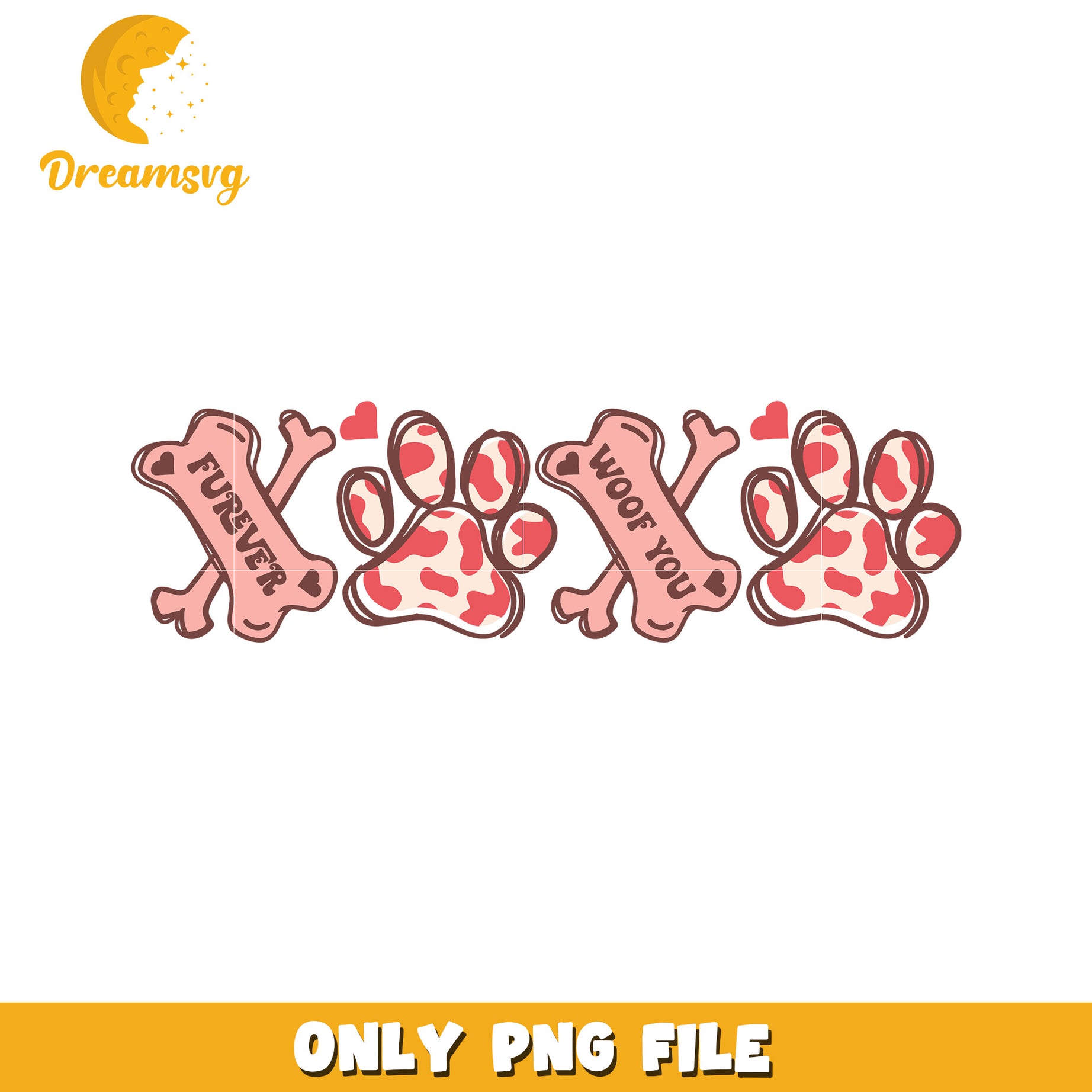 Dog Paw Print PNG Design