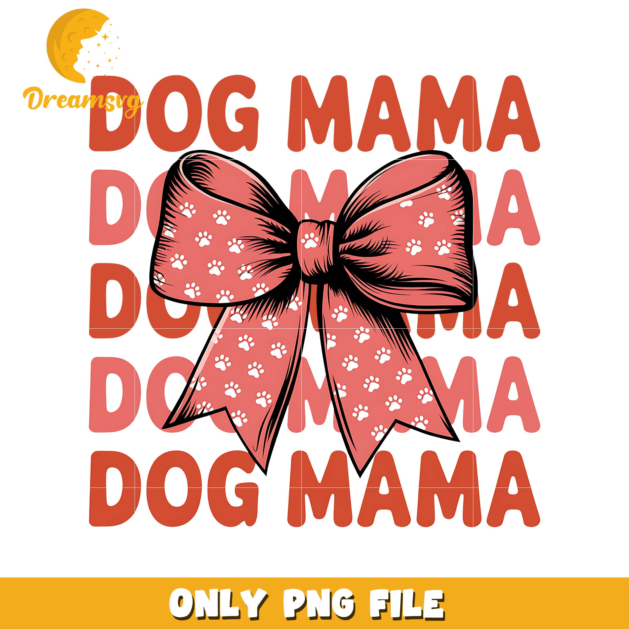 Dog mama vintage valentine bow png, dog mama png, valentine png