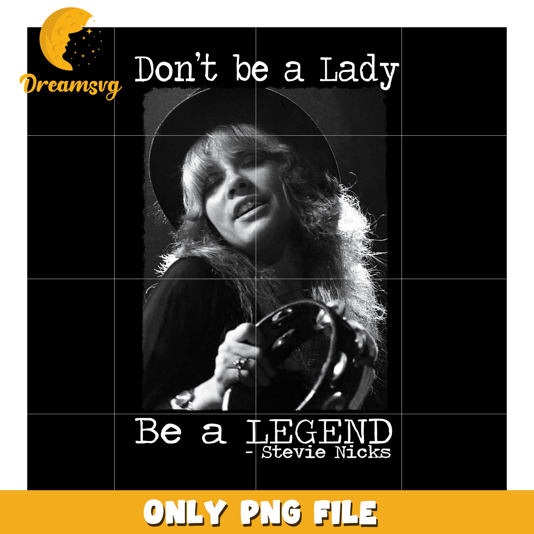 Don't be a lady black font png, bold quote shirt png, feminist statement design png