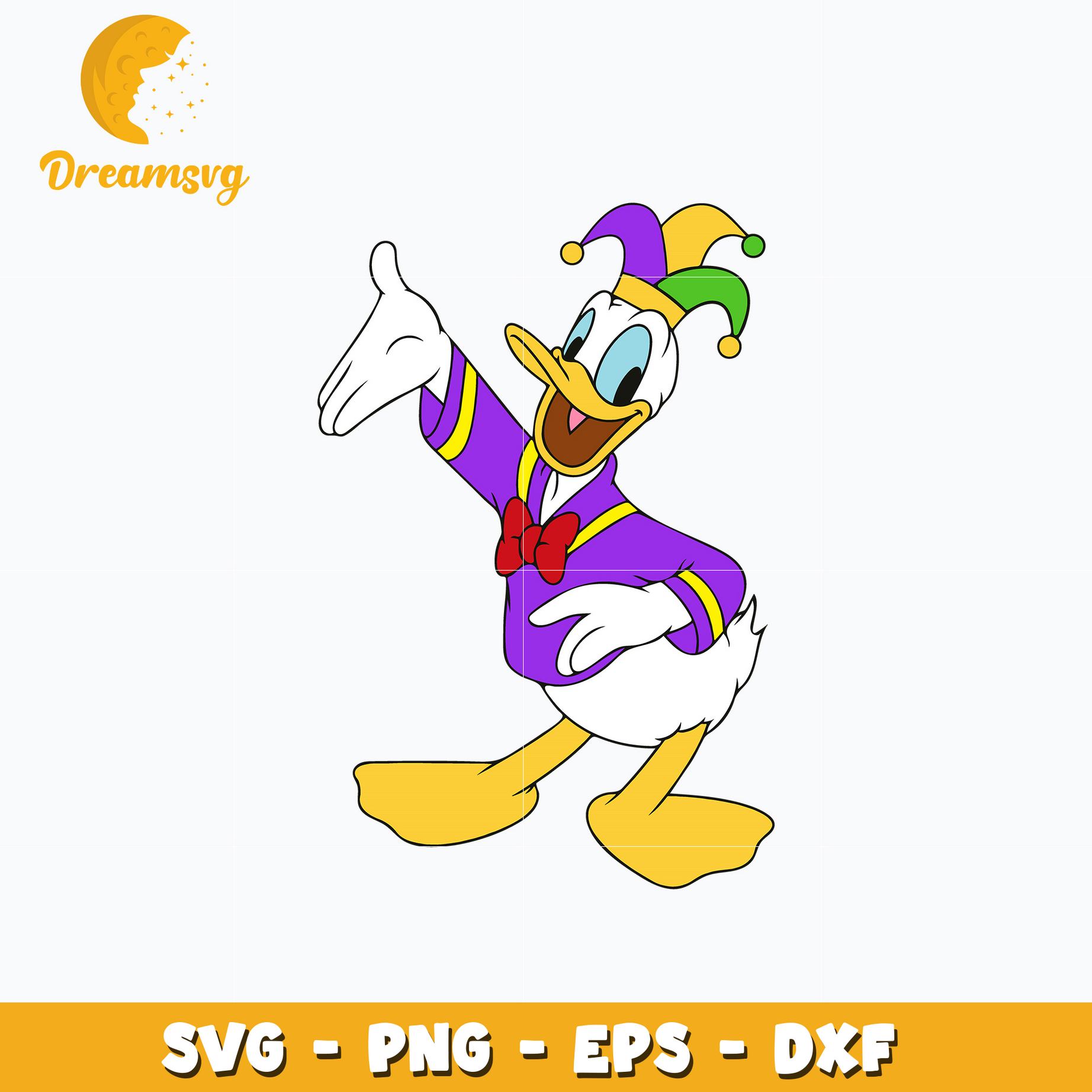 Disney world donald duck svg