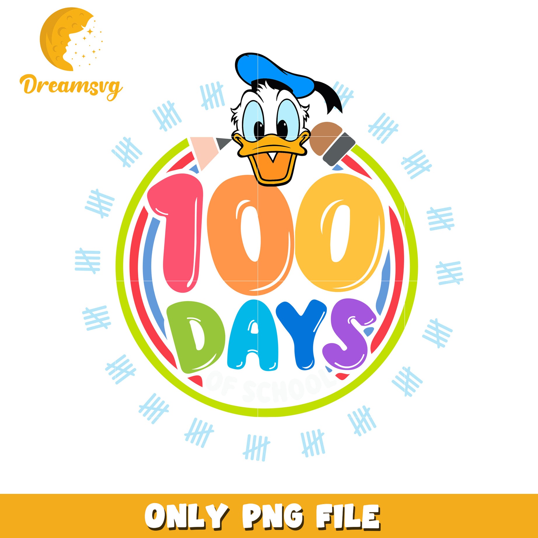 Donald Duck 100 Days PNG