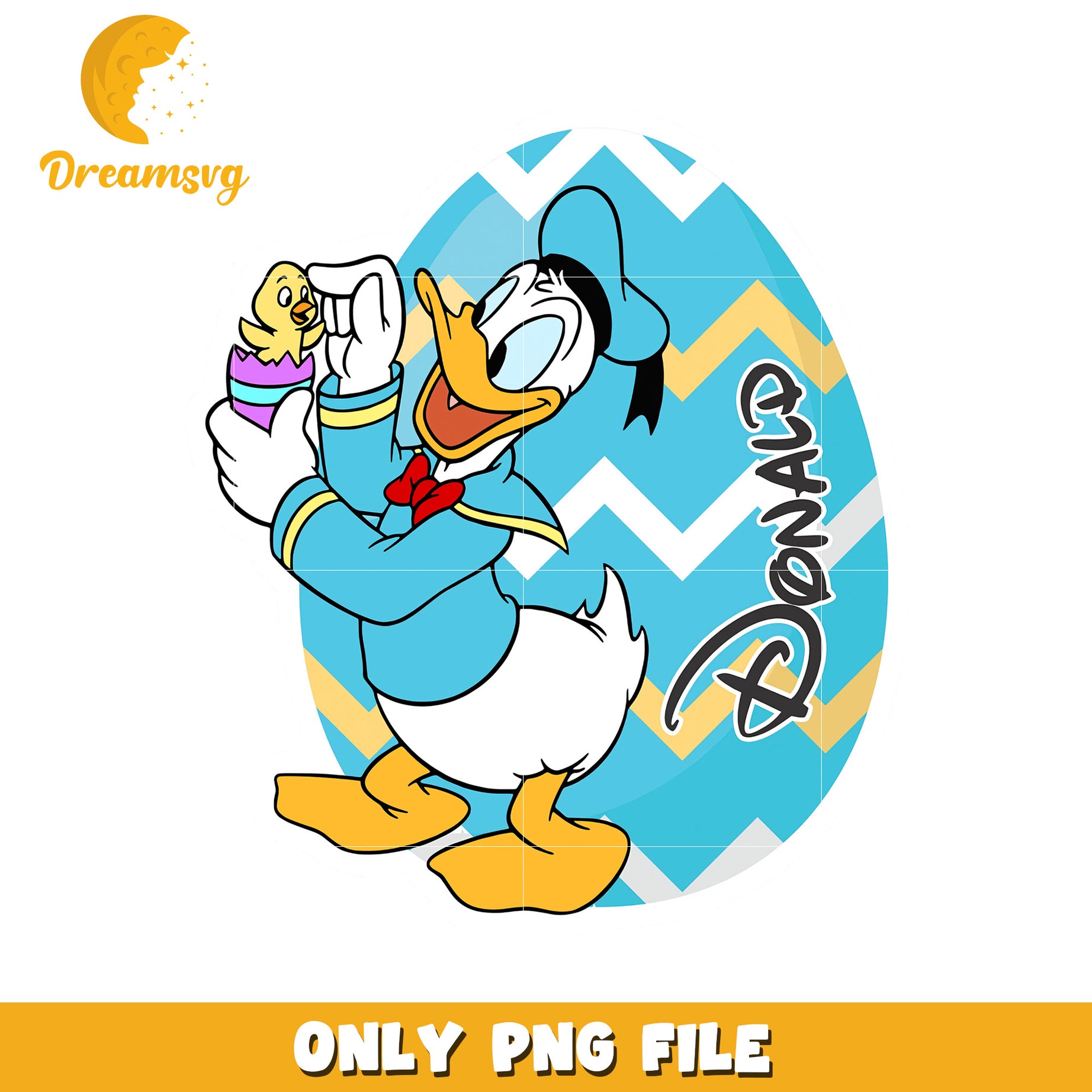 Donald Duck Easter Egg PNG