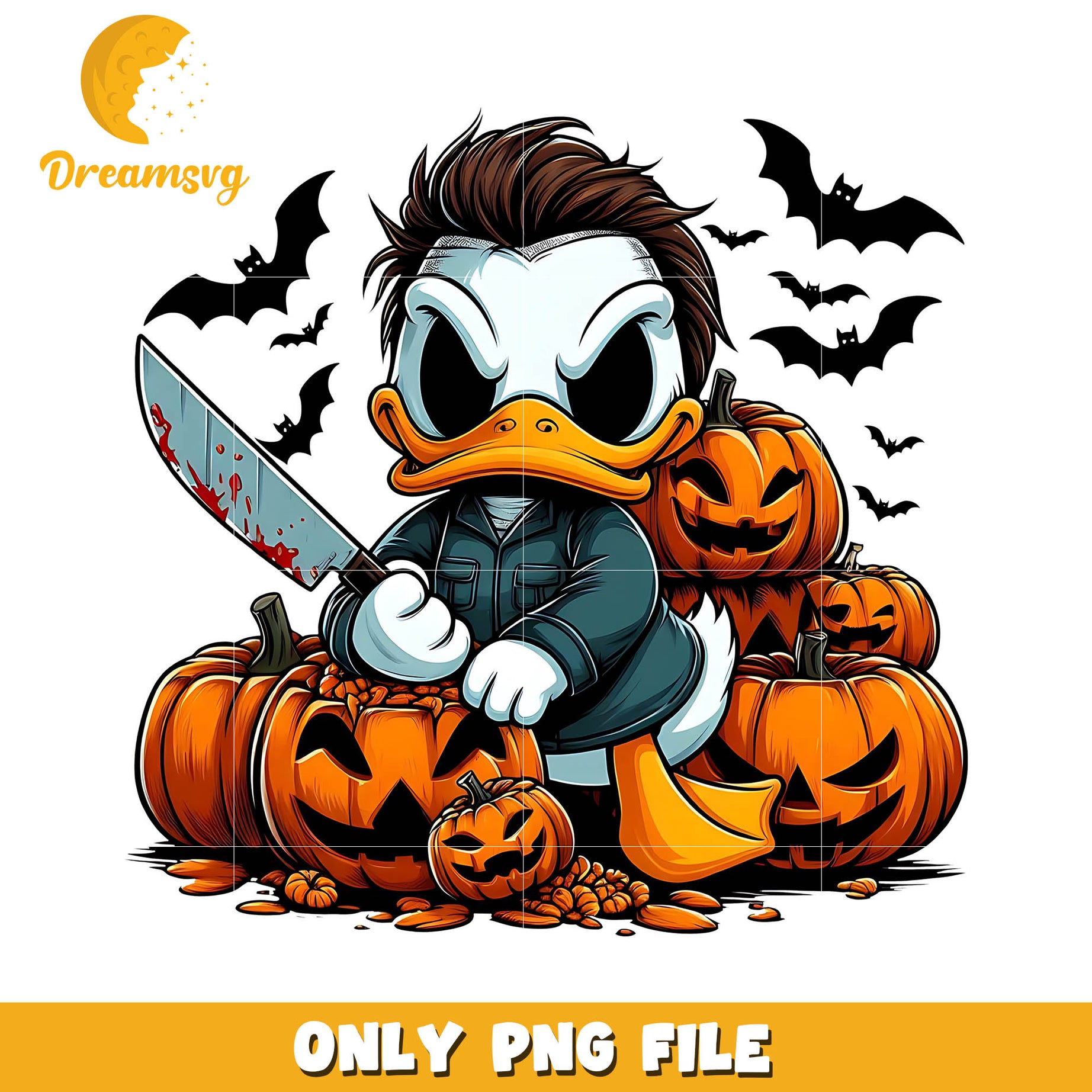 Donald Michael Myer halloween killer png, Disney halloween cartoon png