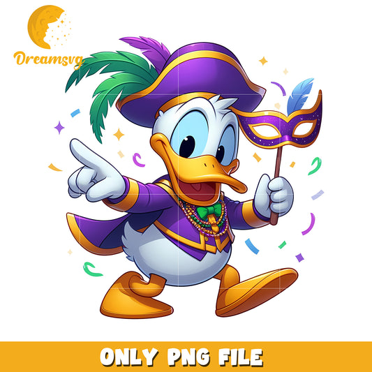 Donald duck mardi gras outfit png, mardi gras outfits png