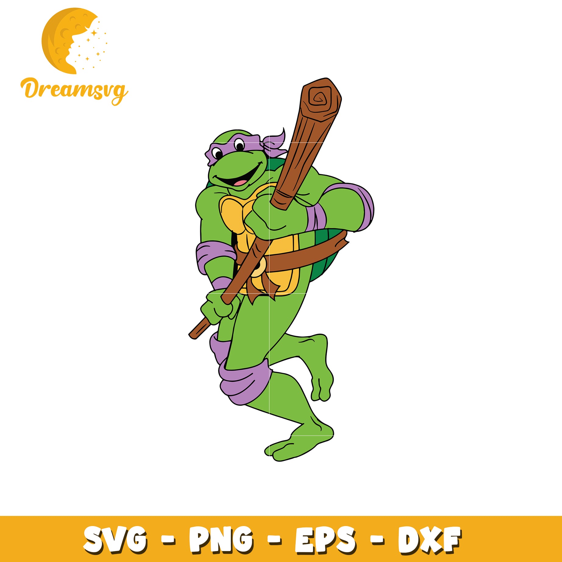 Donatello SVG PNG EPS DXF Files