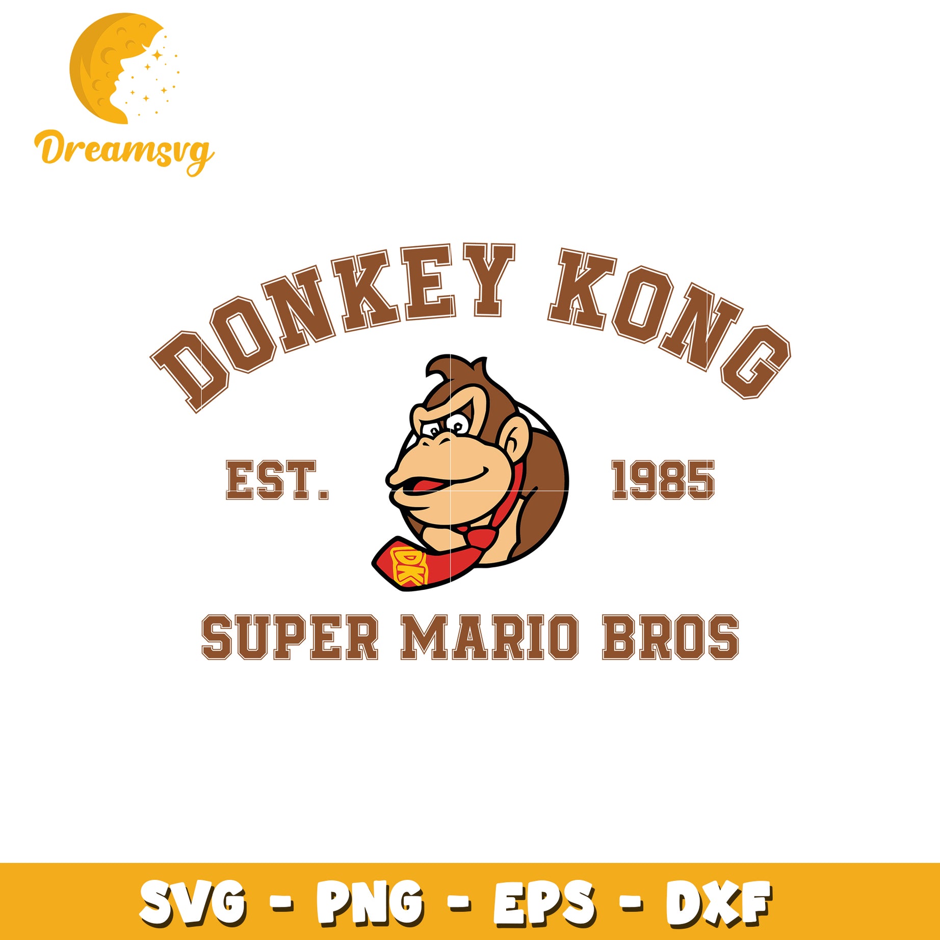 Donkey Kong SVG PNG EPS DXF