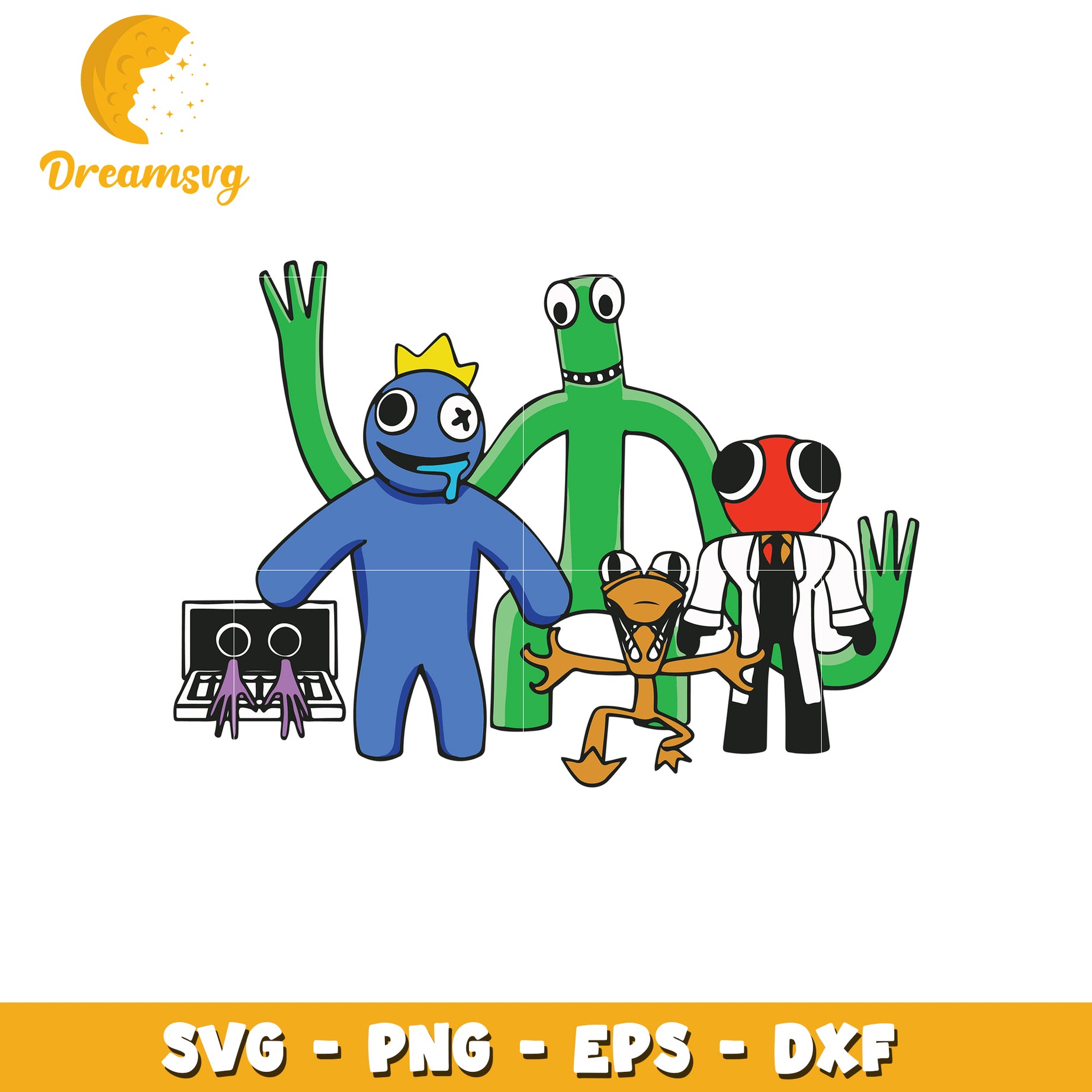 Doodlebops SVG Cut Files PNG EPS DXF